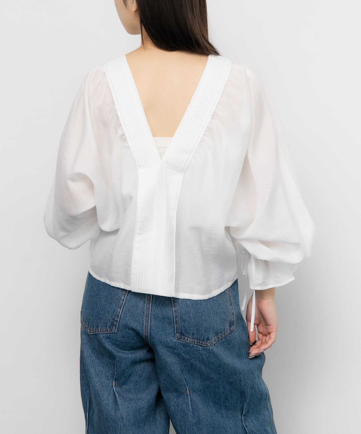 身長：153cm サイズ：one