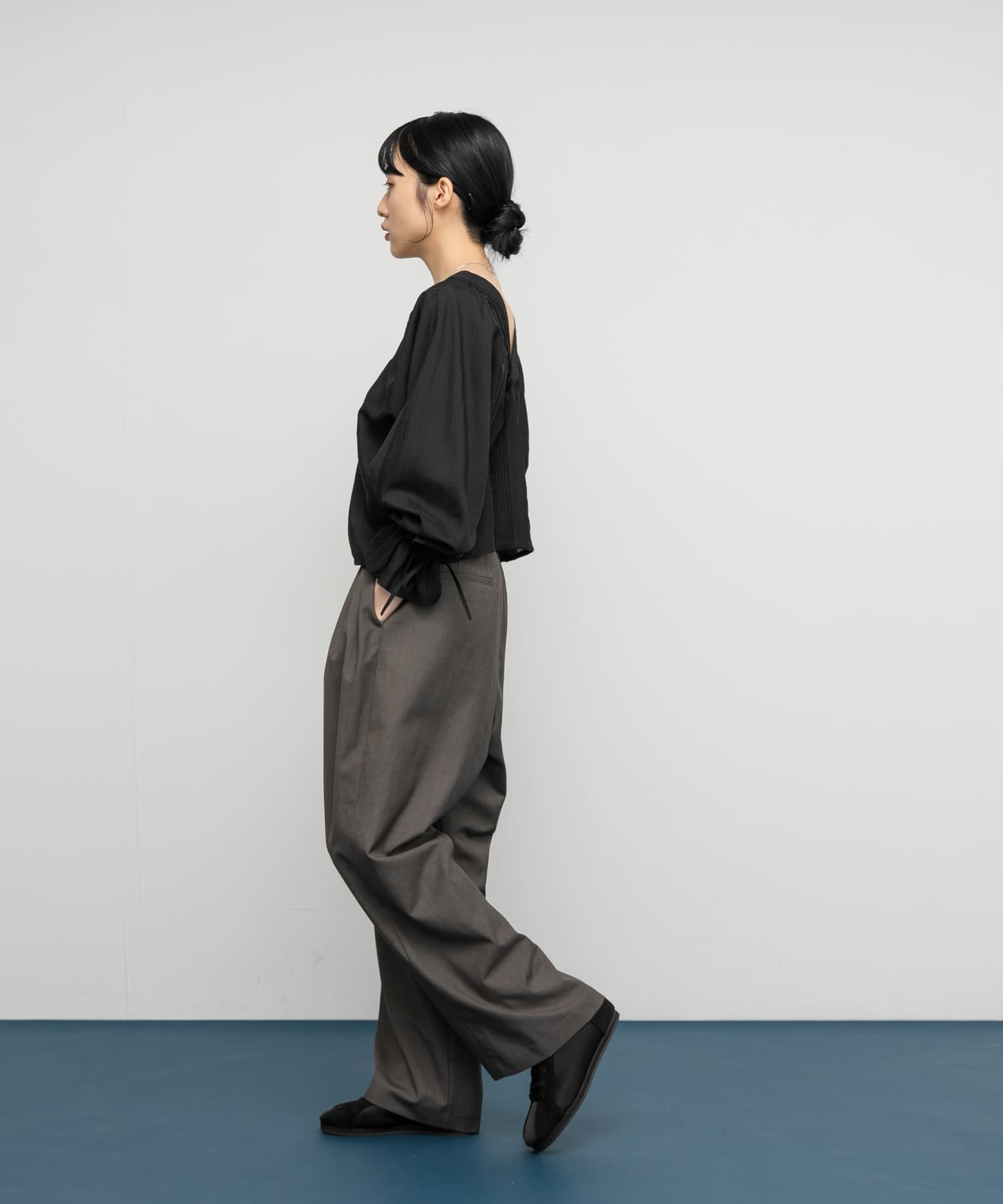 身長：160cm サイズ：one