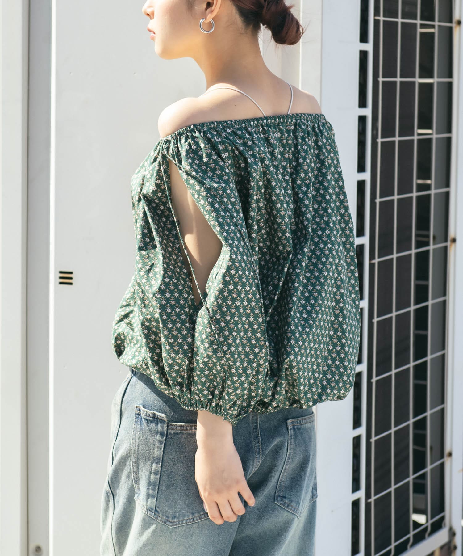 身長：153cm サイズ：one