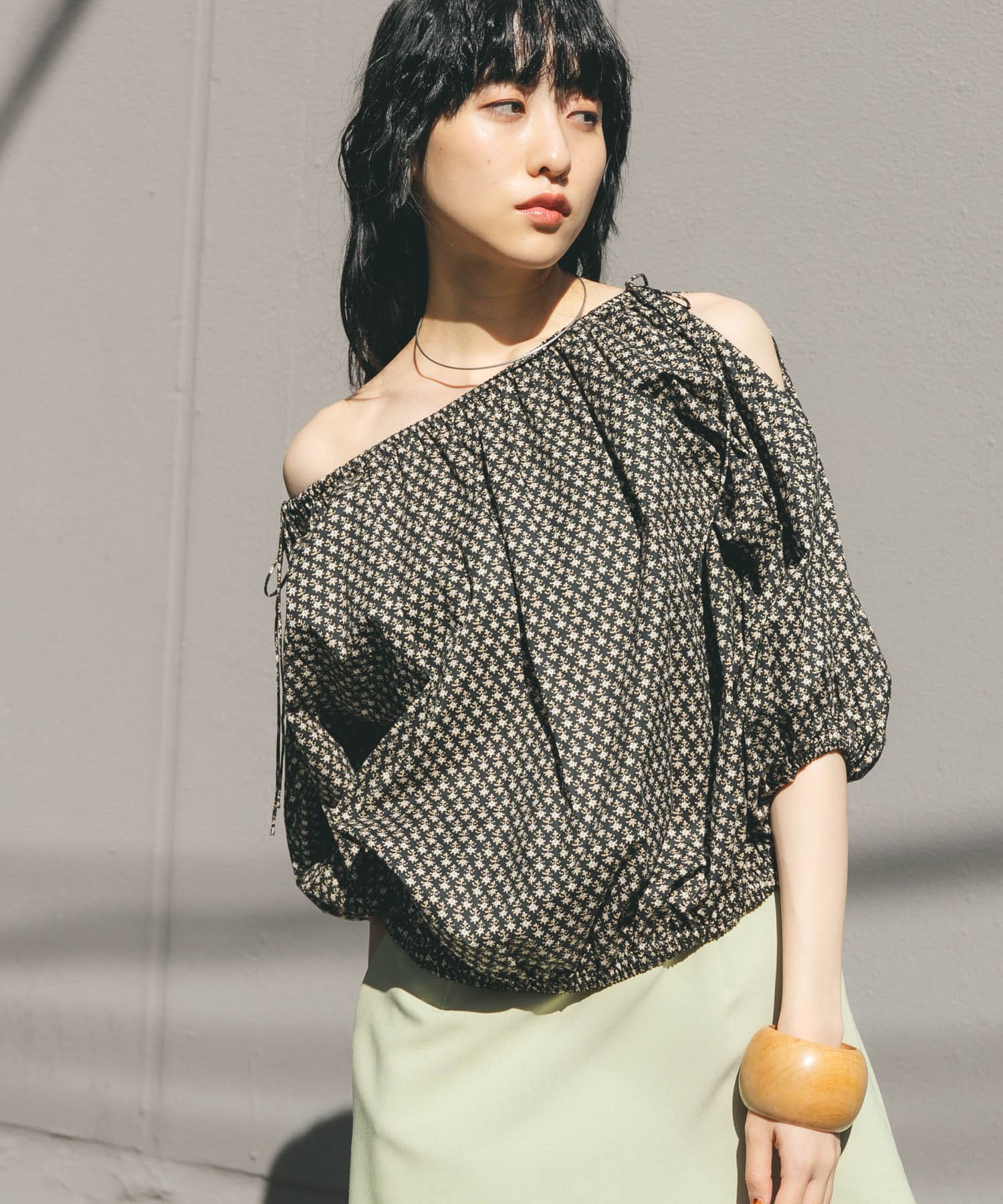 身長：160cm サイズ：one