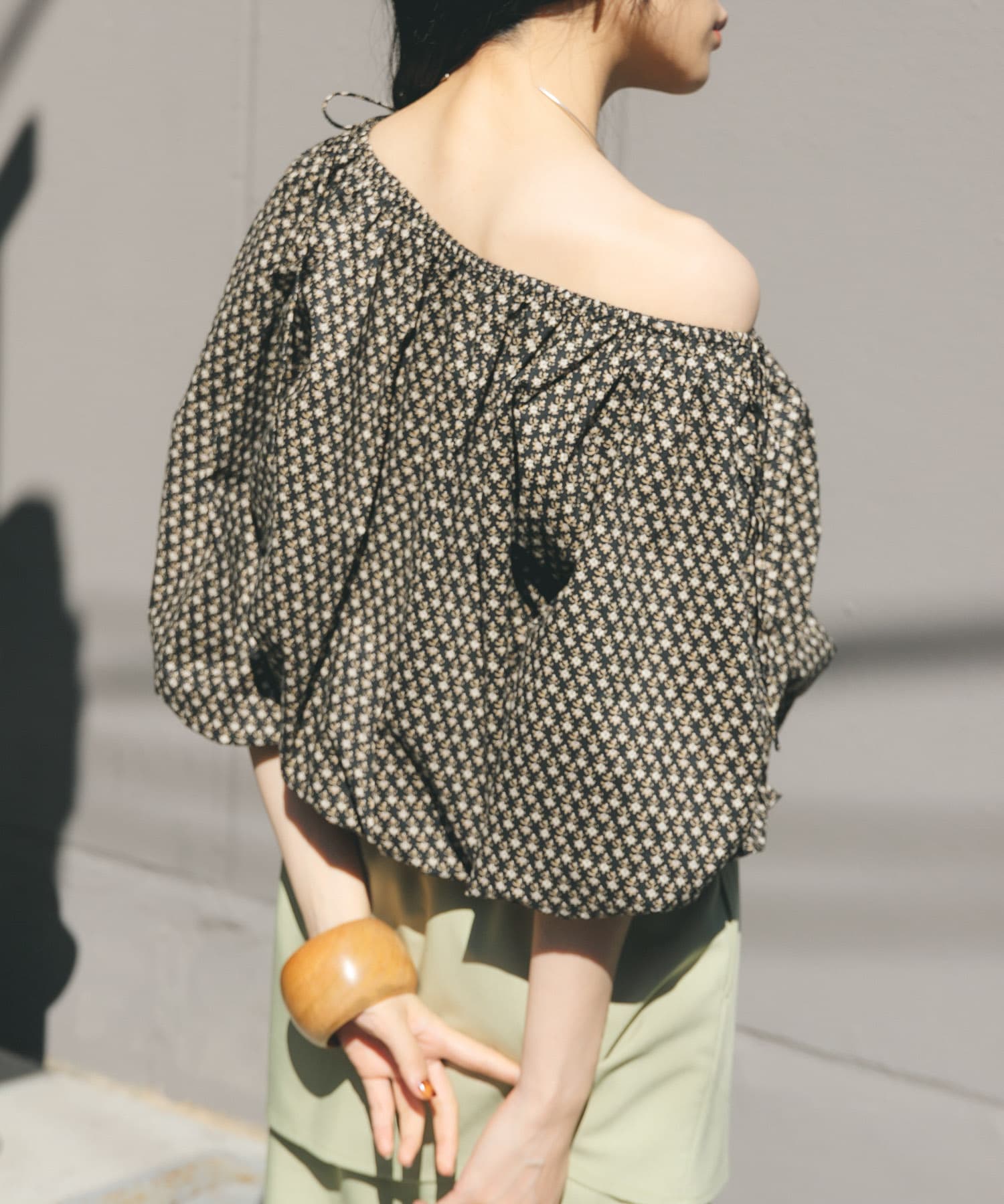 身長：160cm サイズ：one