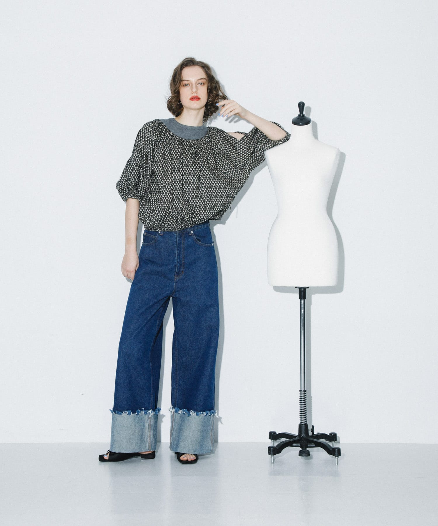 身長：173cm サイズ：one