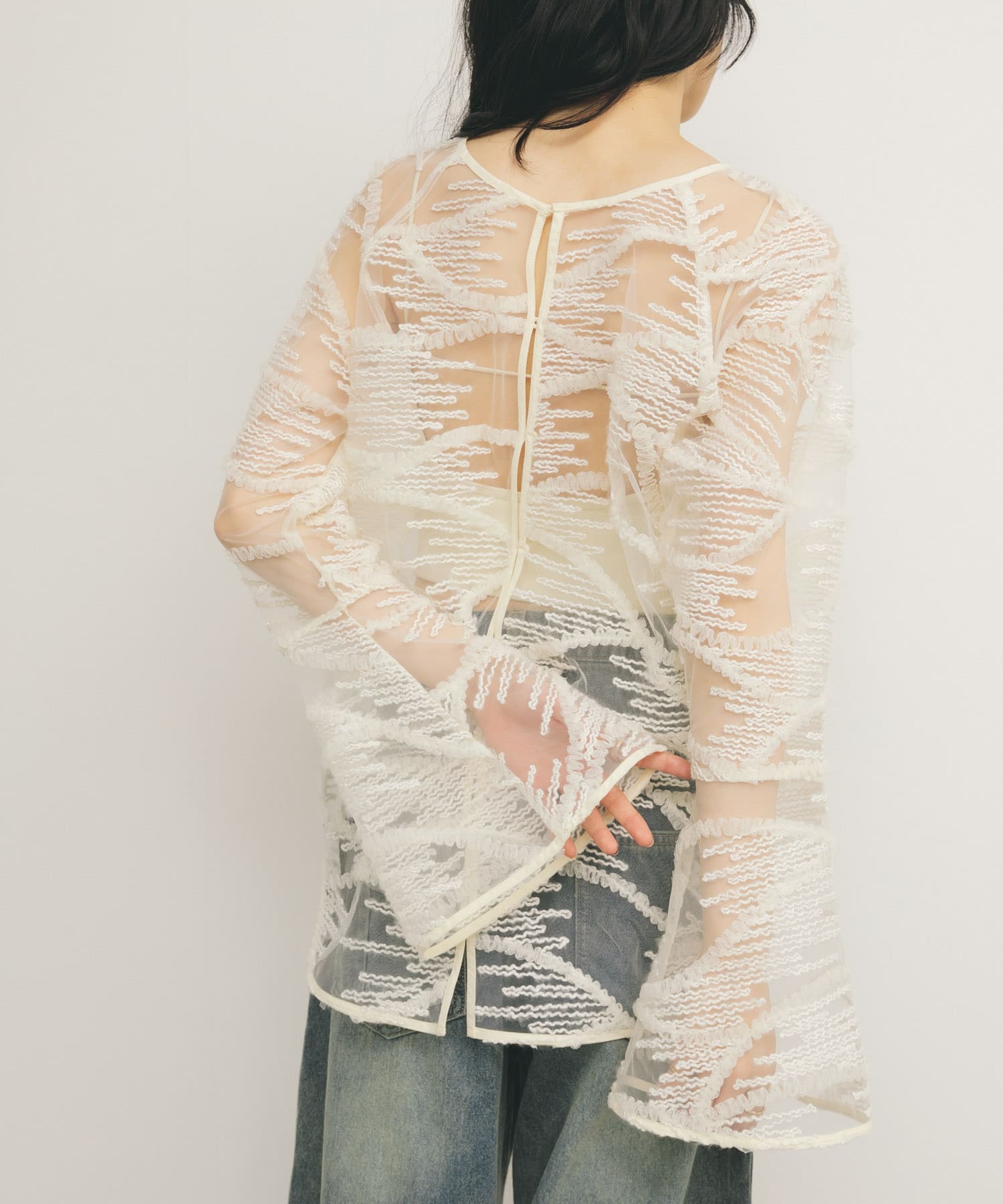 身長：160cm サイズ：one