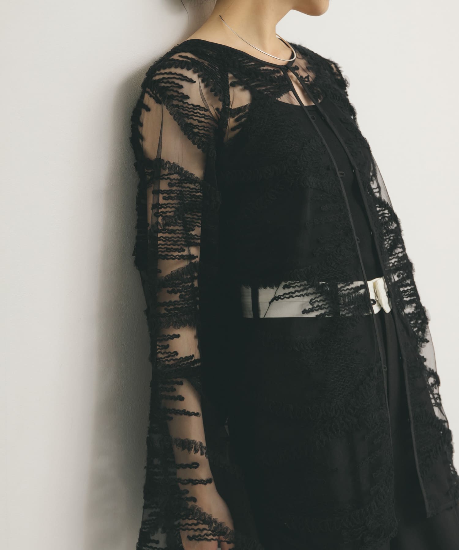 身長：160cm サイズ：one