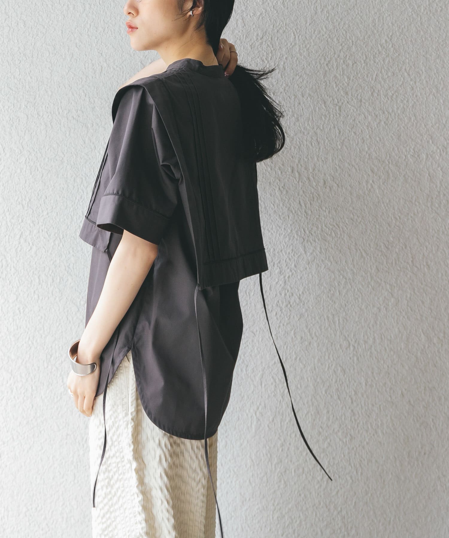 身長：160cm サイズ：one