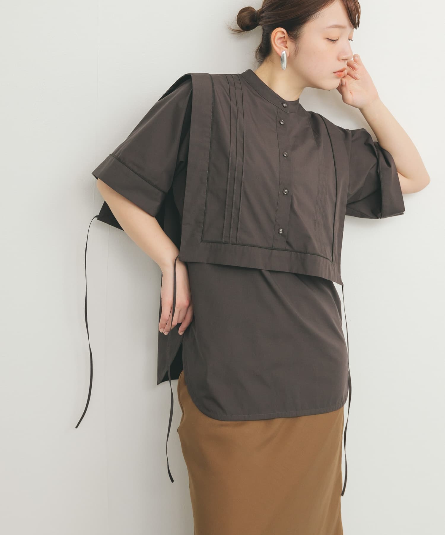 身長：160cm サイズ：one