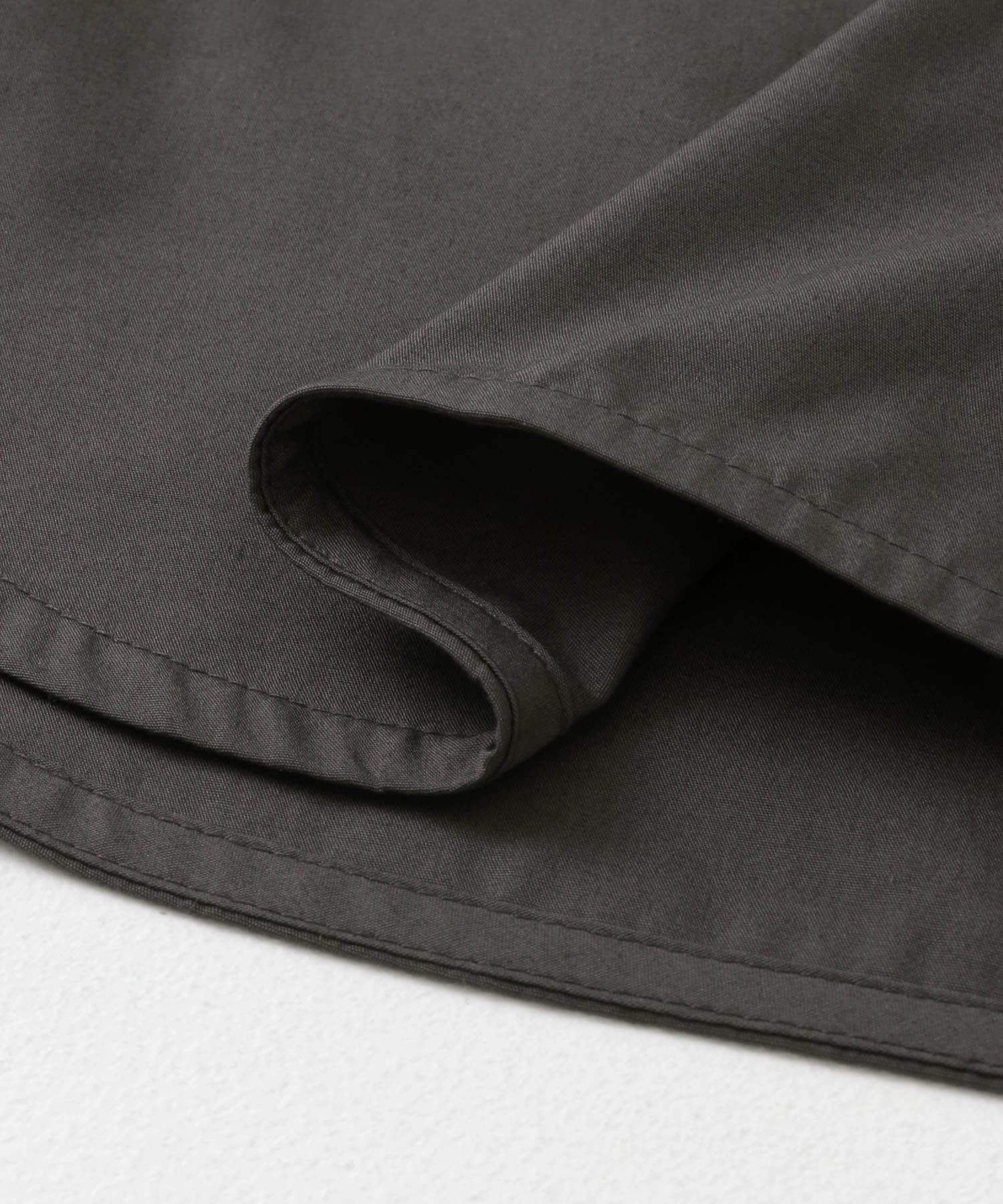 パイピングレイヤードシャツ CHARCOAL one