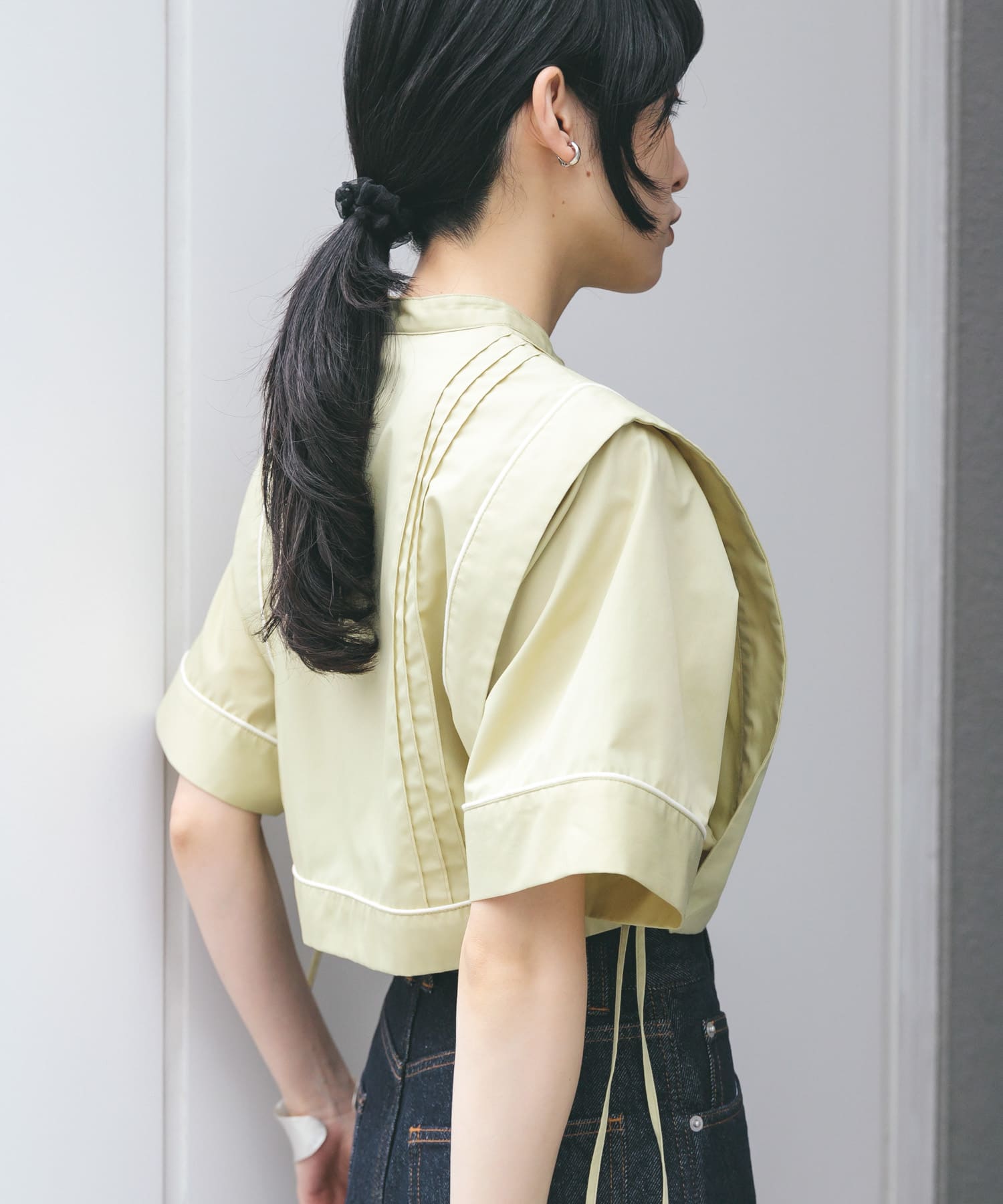 身長：160cm サイズ：one