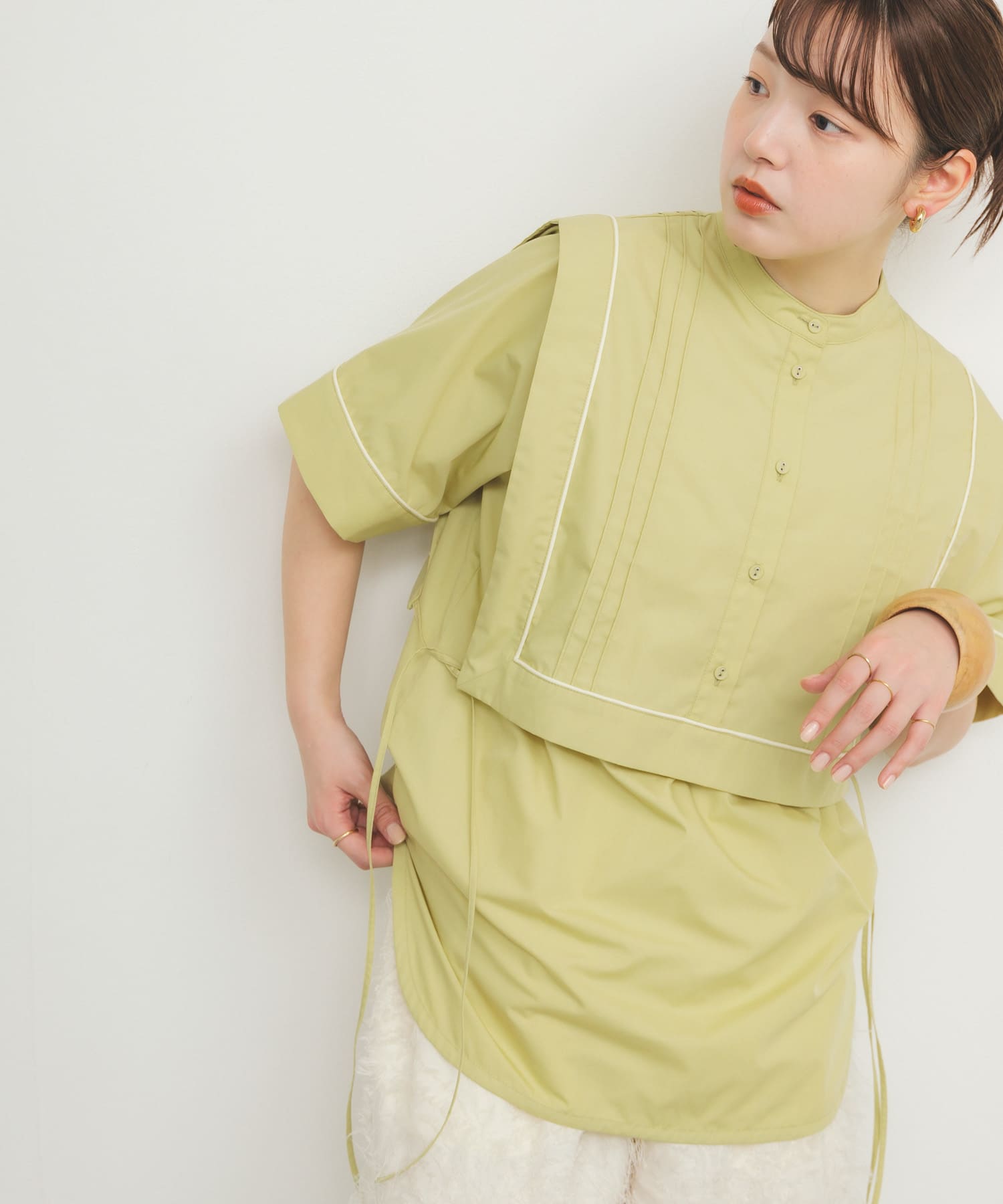 身長：160cm サイズ：one