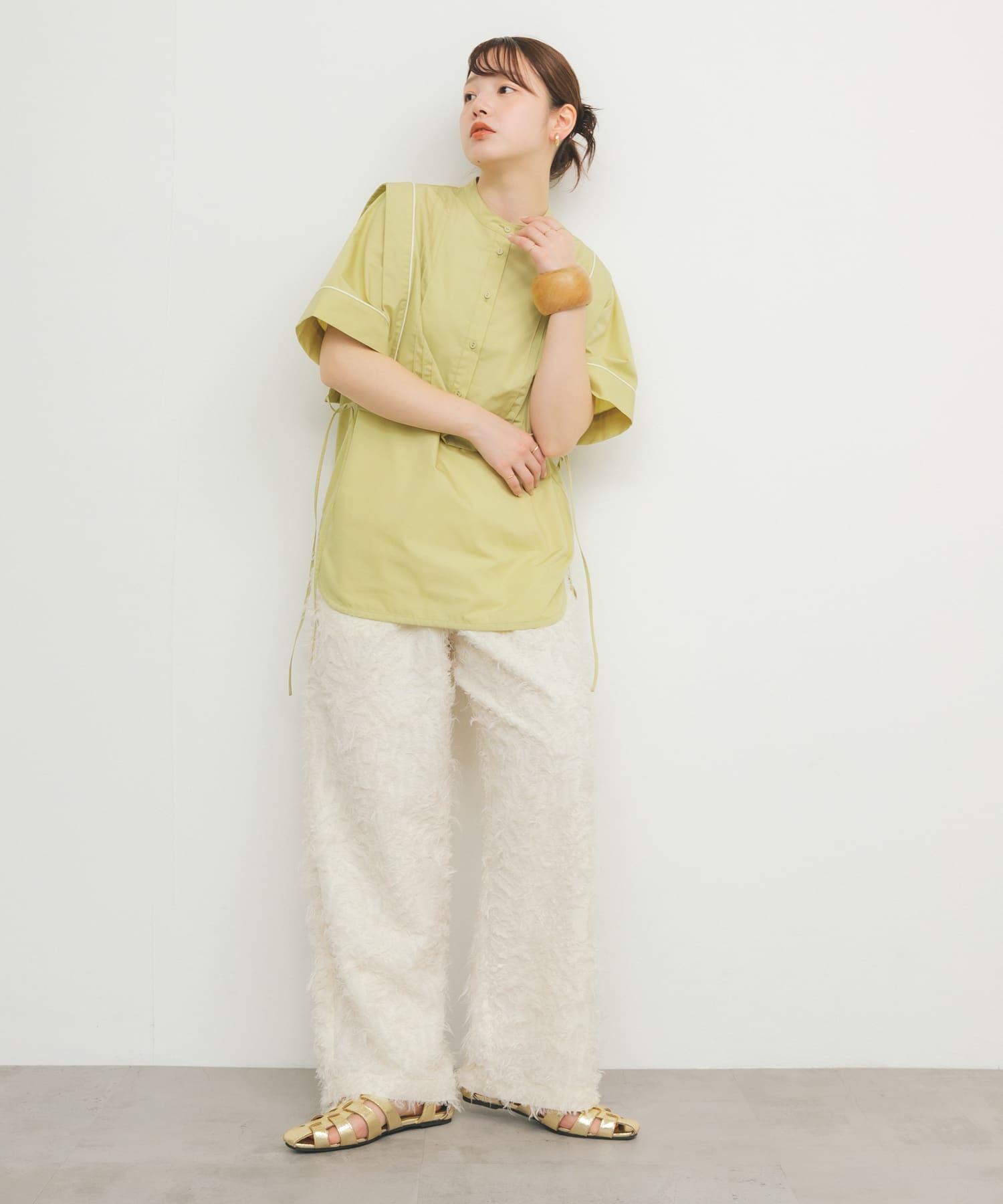 身長：160cm サイズ：one