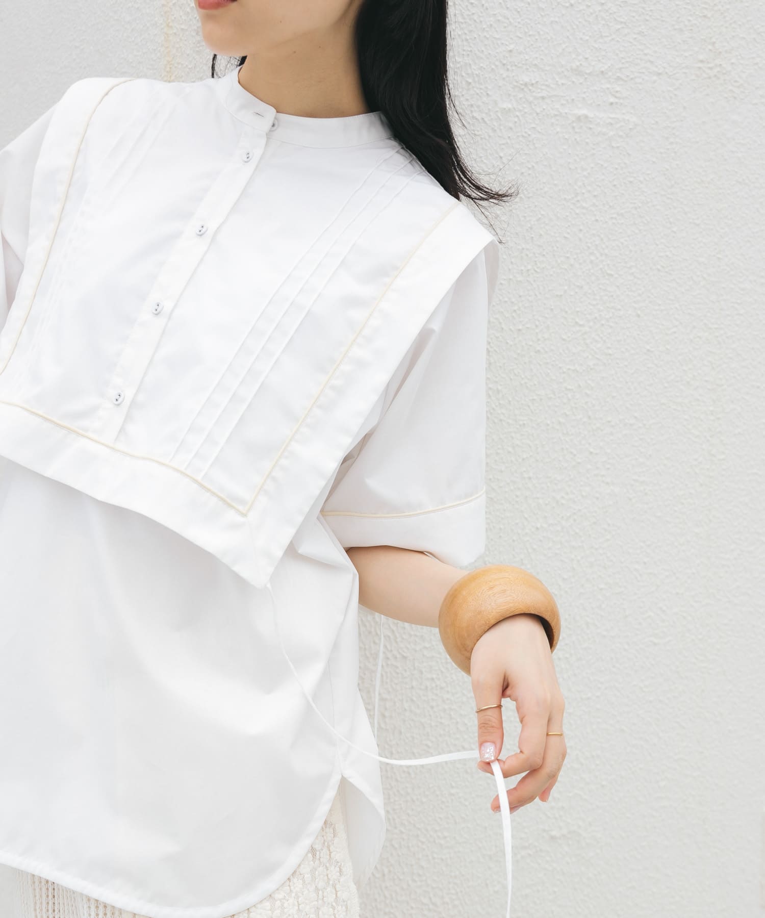 身長：160cm サイズ：one