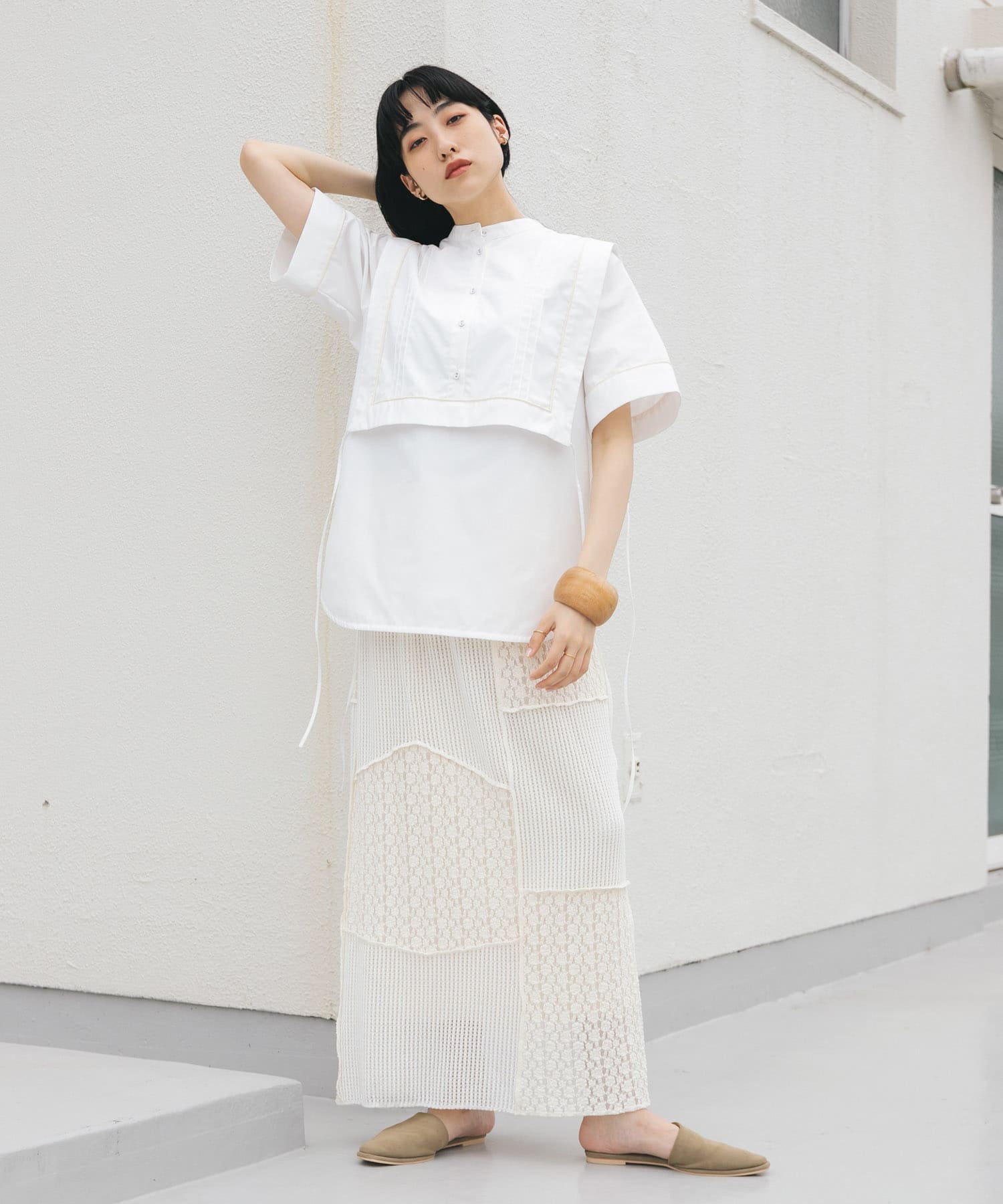 身長：160cm サイズ：one