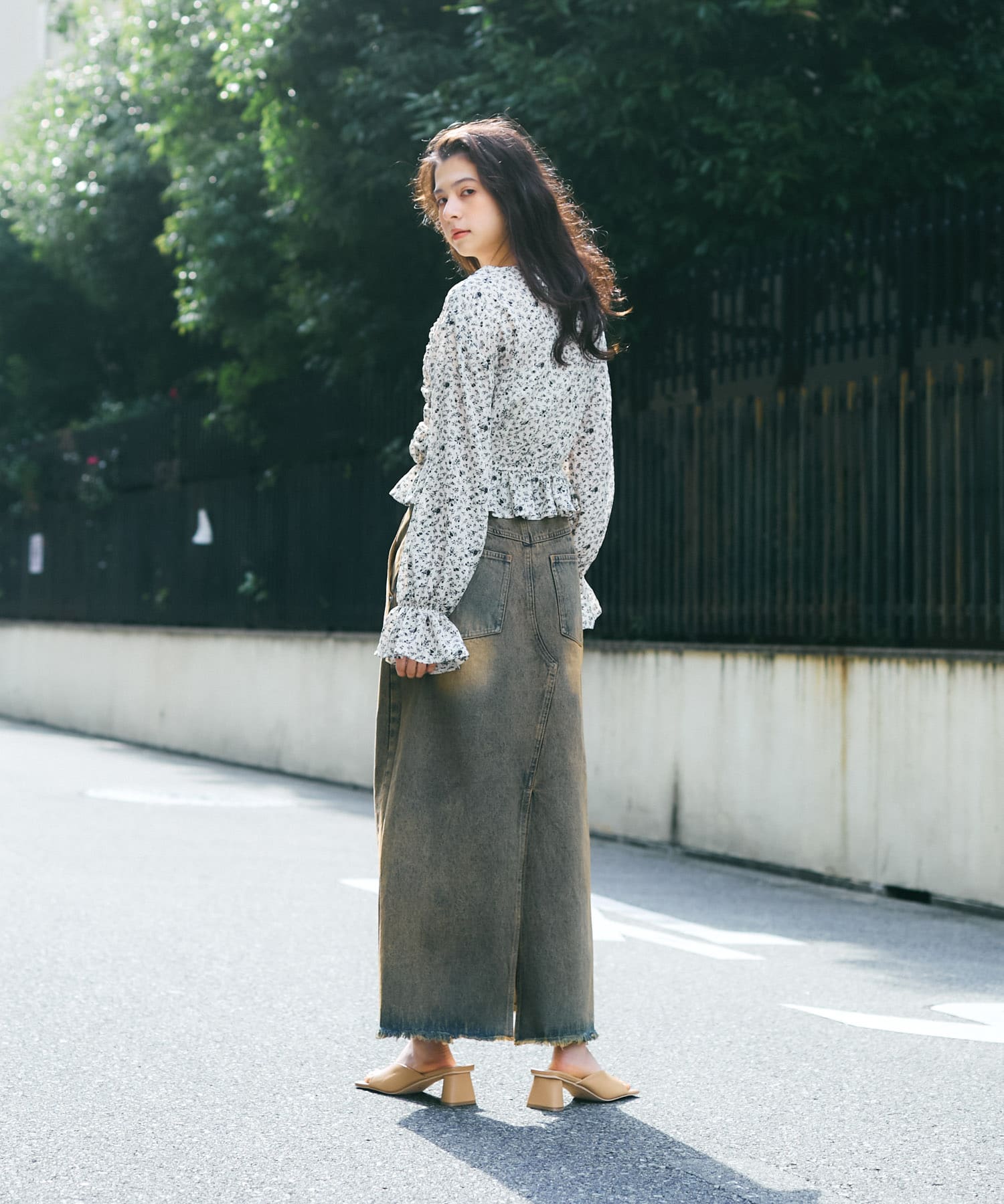 身長：164cm サイズ：one