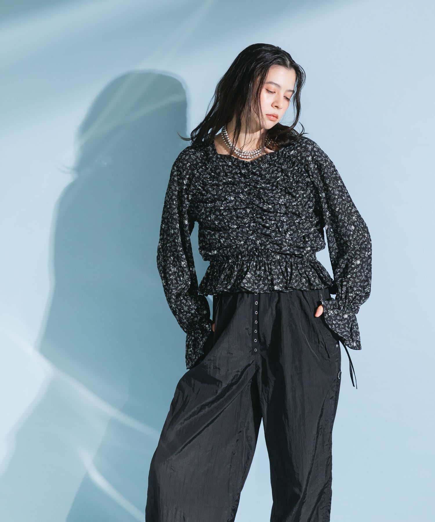 身長：164cm サイズ：one