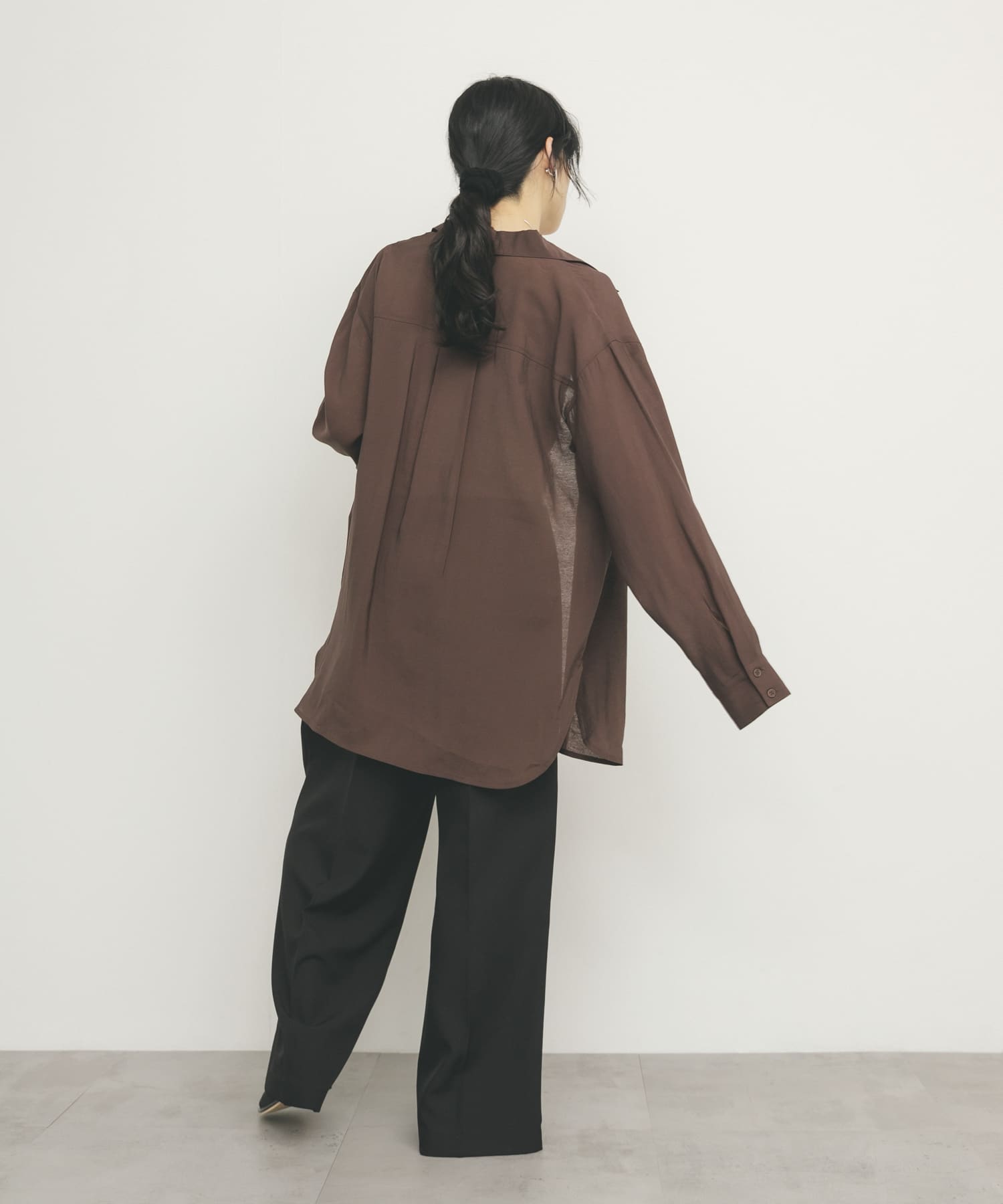 身長：160cm サイズ：one