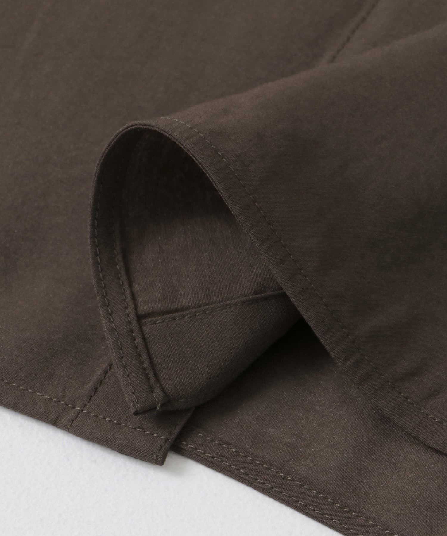 シアーロングシャツ BROWN one