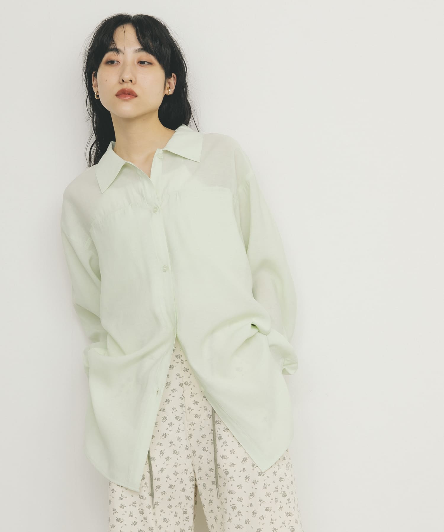 身長：160cm サイズ：one