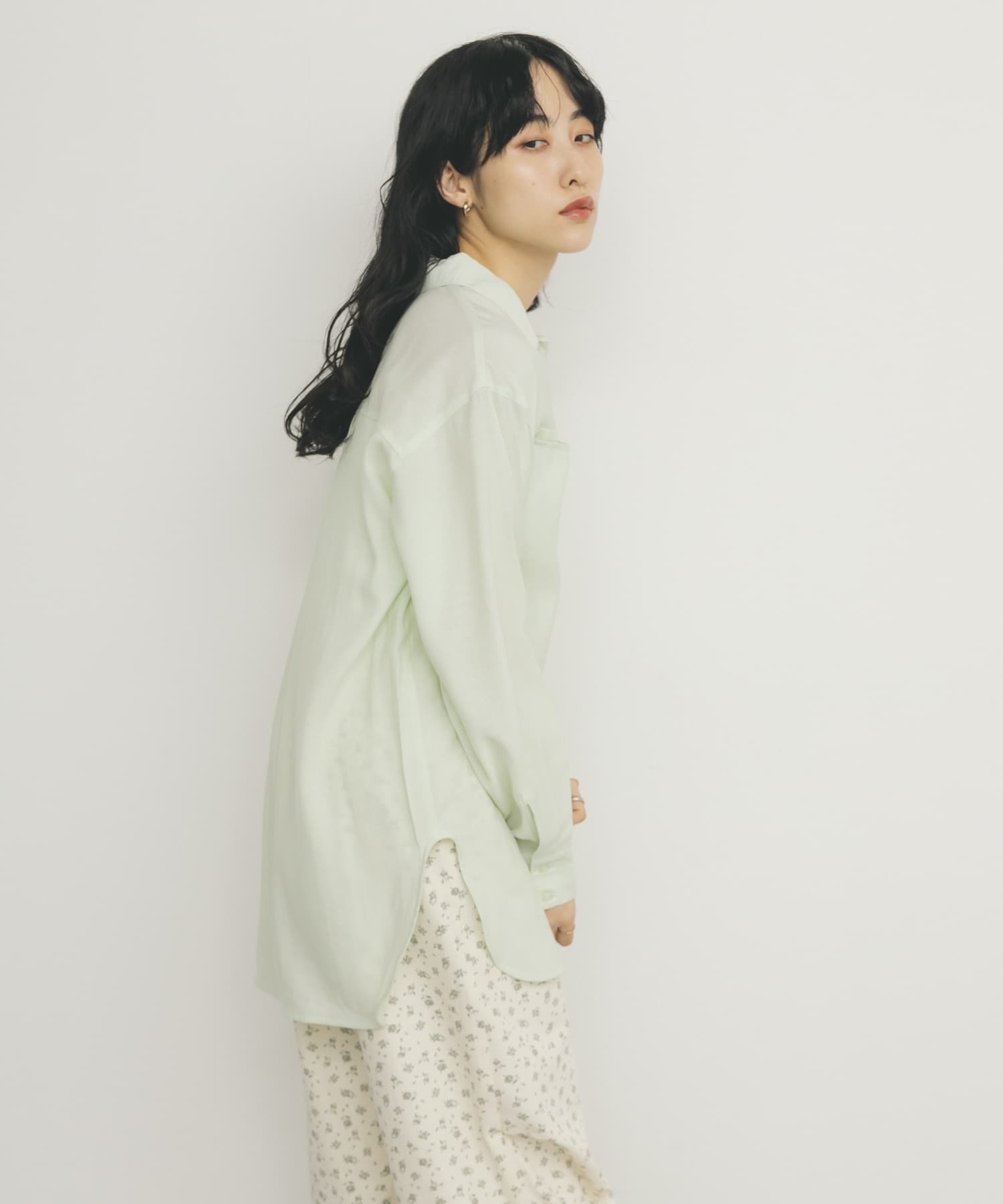 身長：160cm サイズ：one