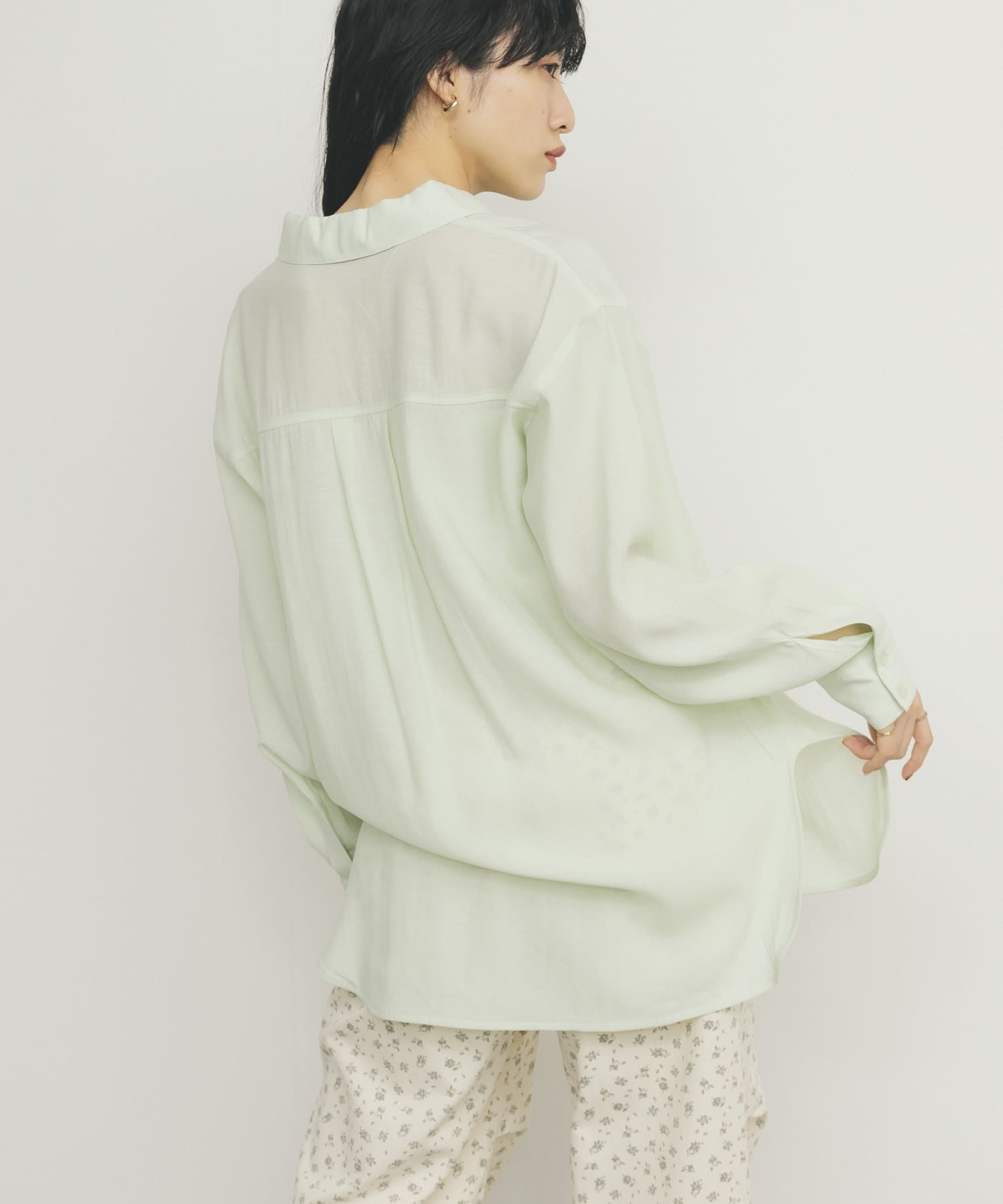 身長：160cm サイズ：one