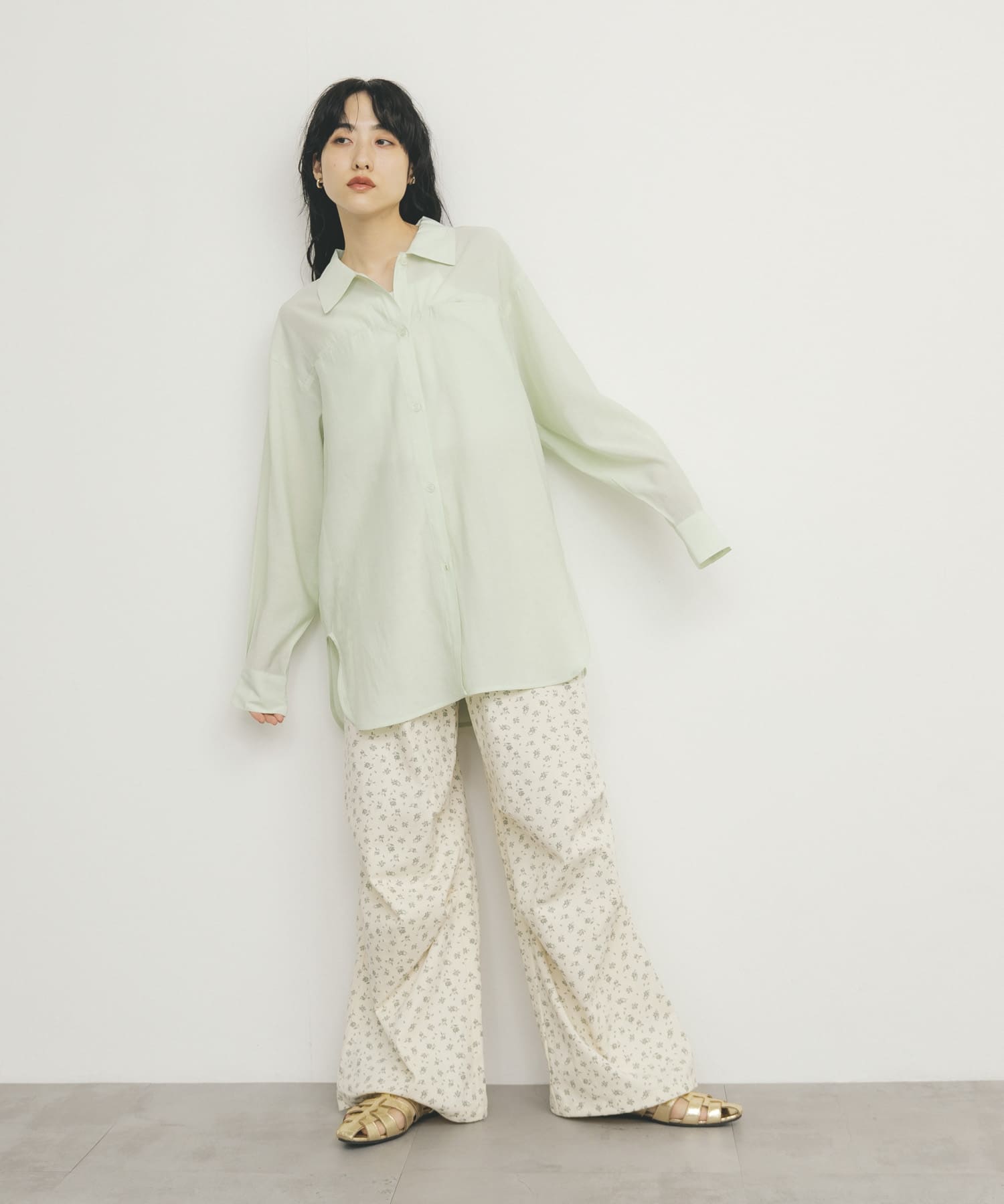 身長：160cm サイズ：one