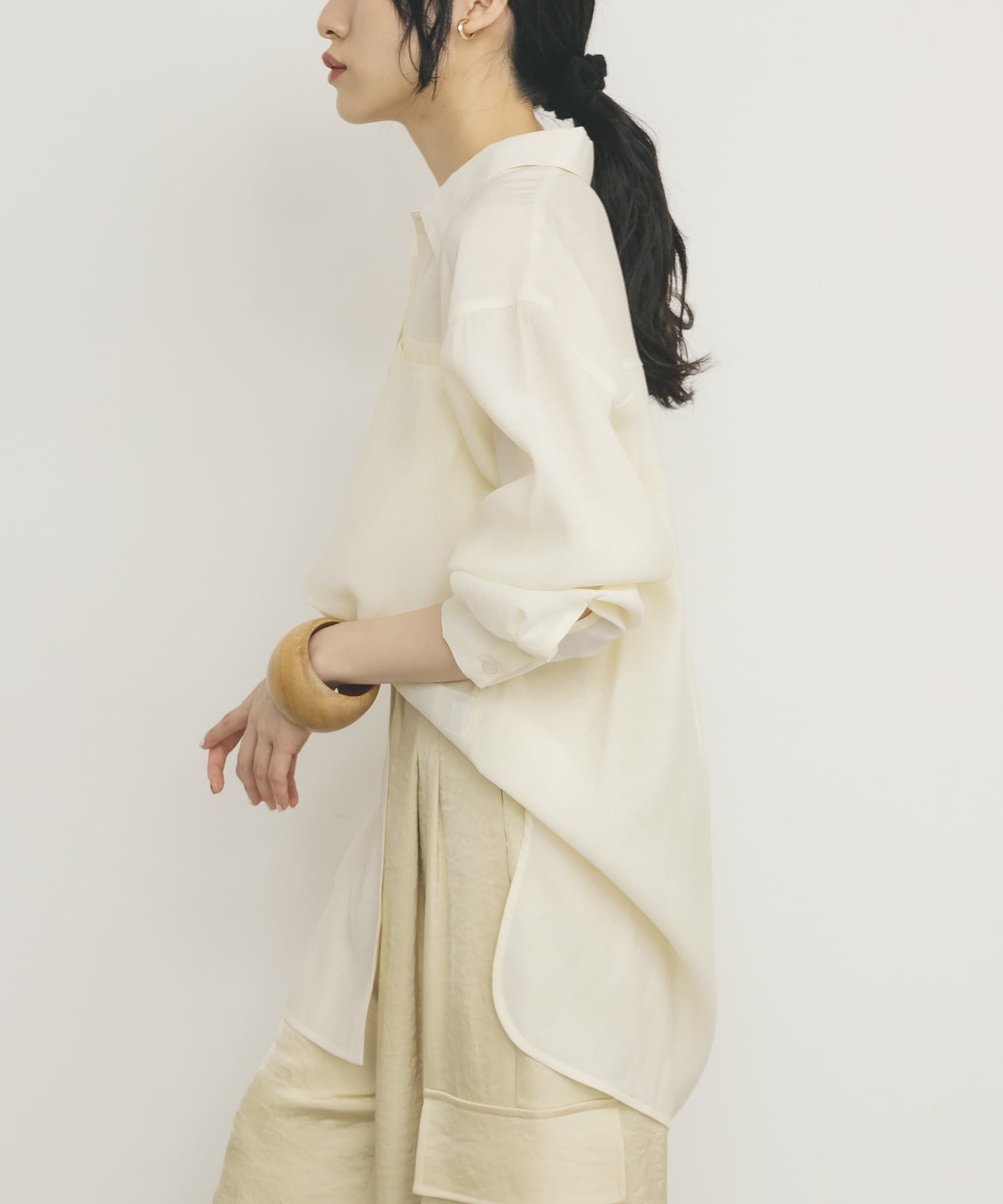 身長：160cm サイズ：one