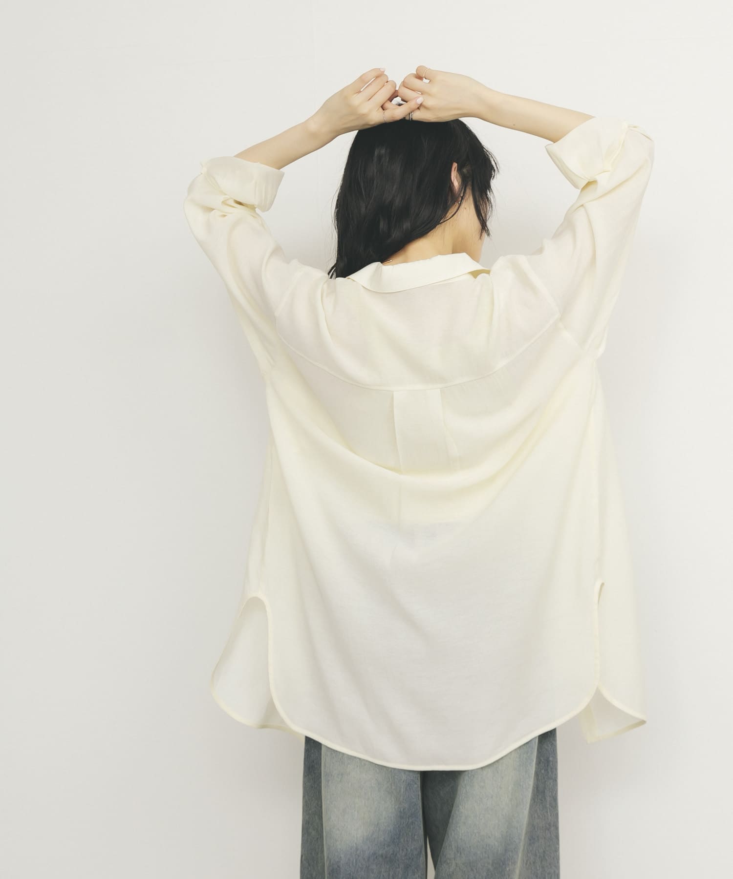身長：160cm サイズ：one