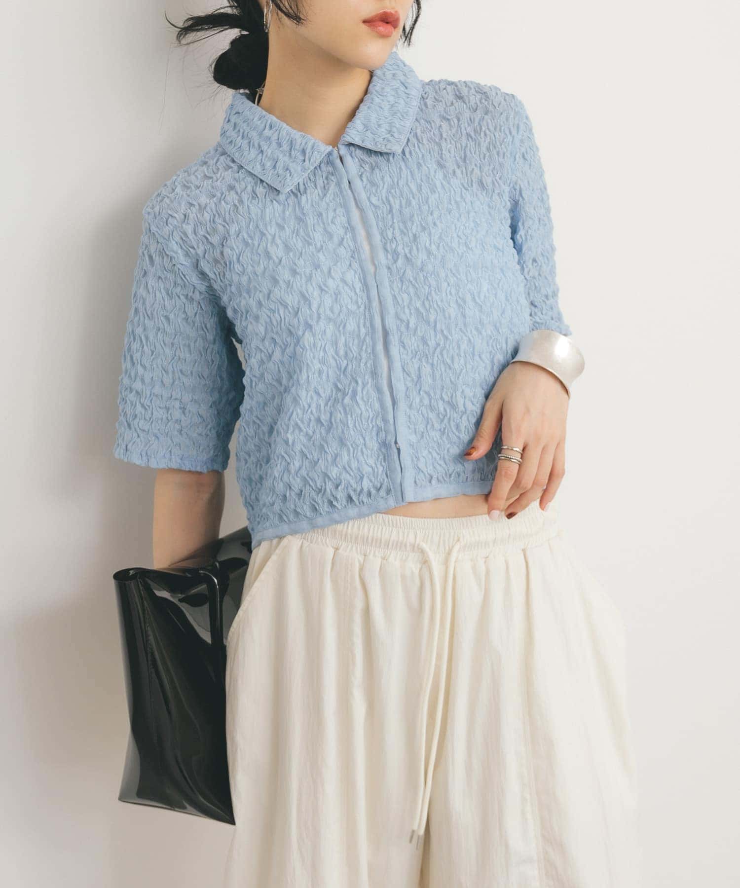 身長：160cm サイズ：one