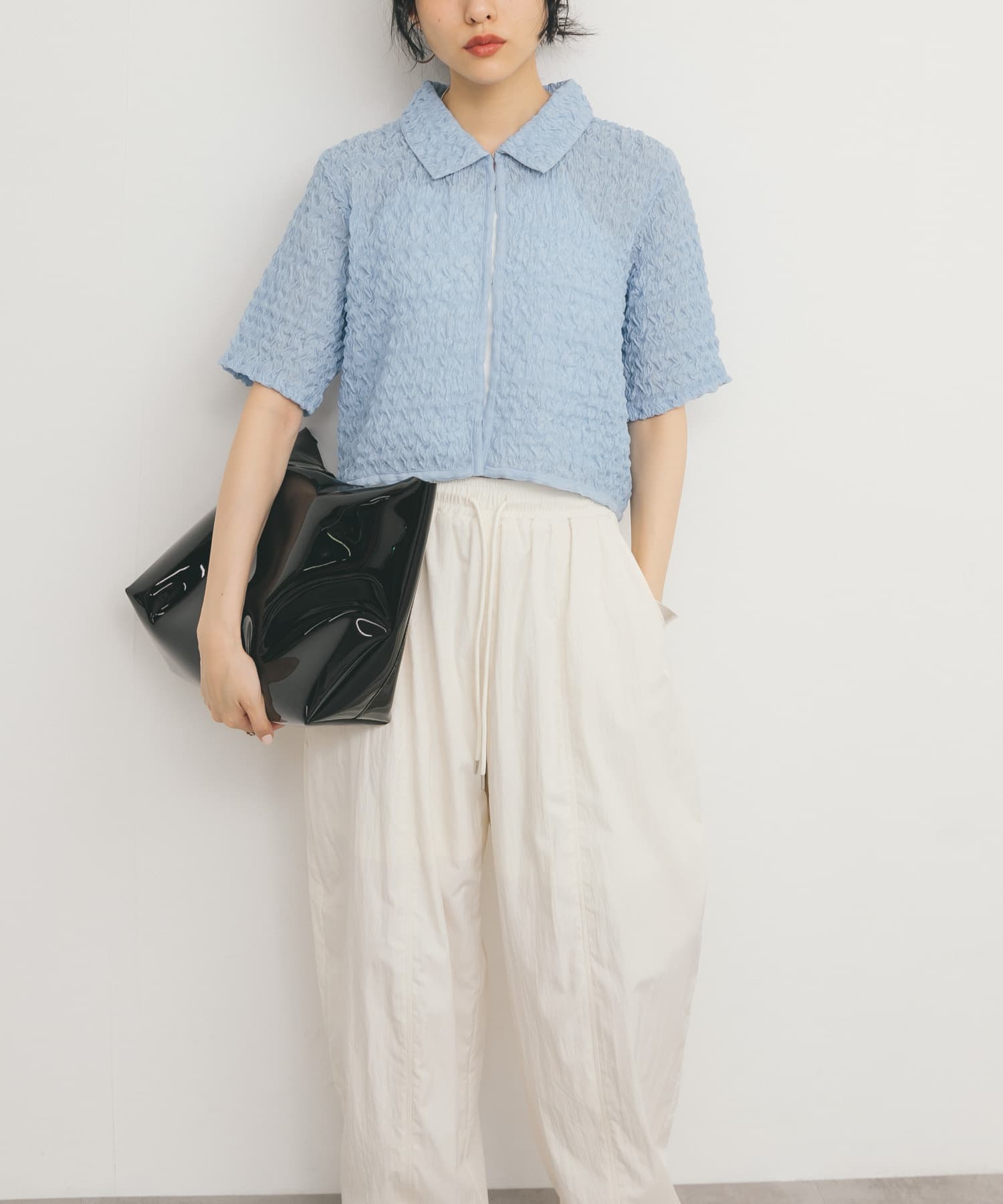 身長：160cm サイズ：one