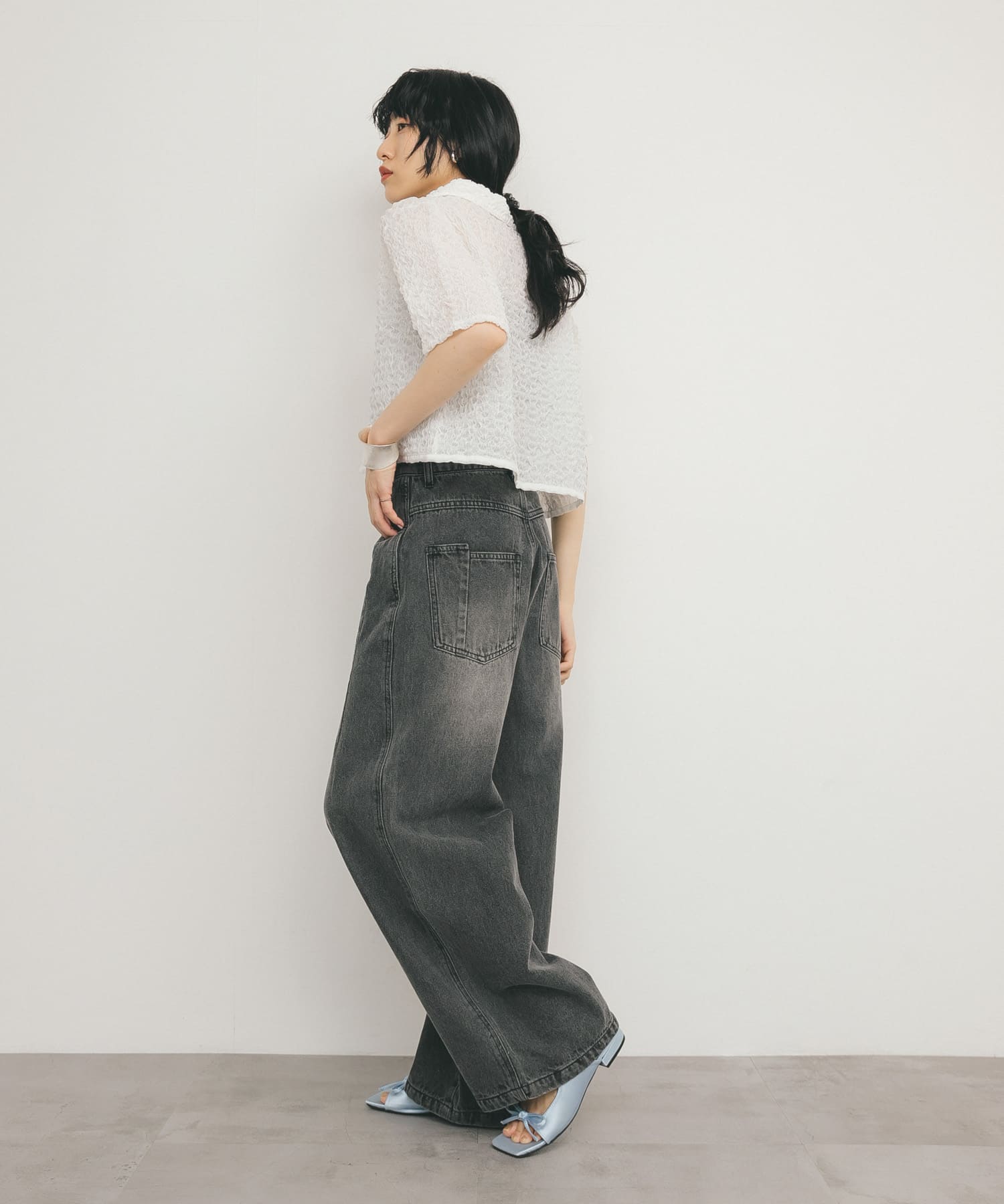 身長：160cm サイズ：one