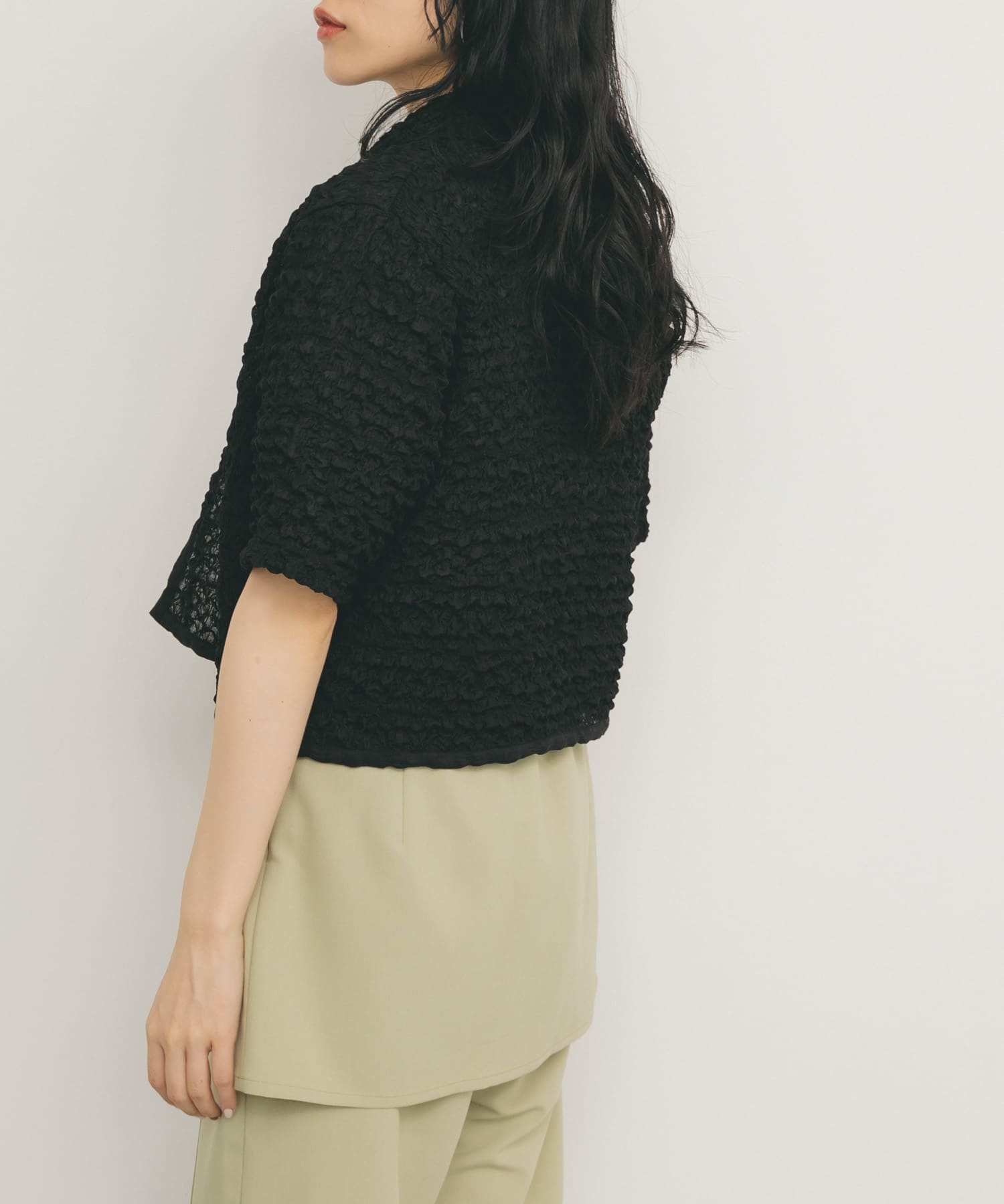 身長：160cm サイズ：one