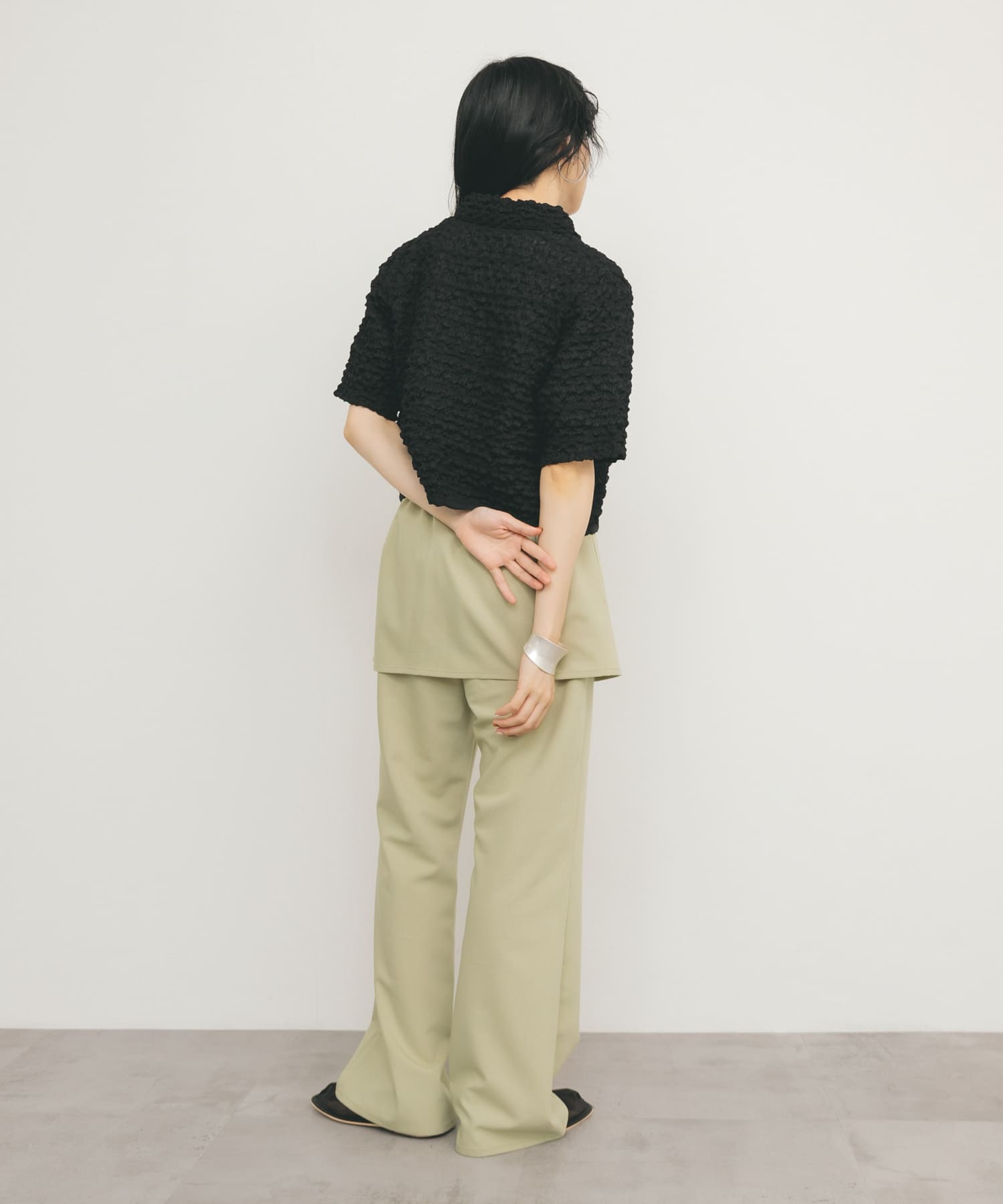 身長：160cm サイズ：one
