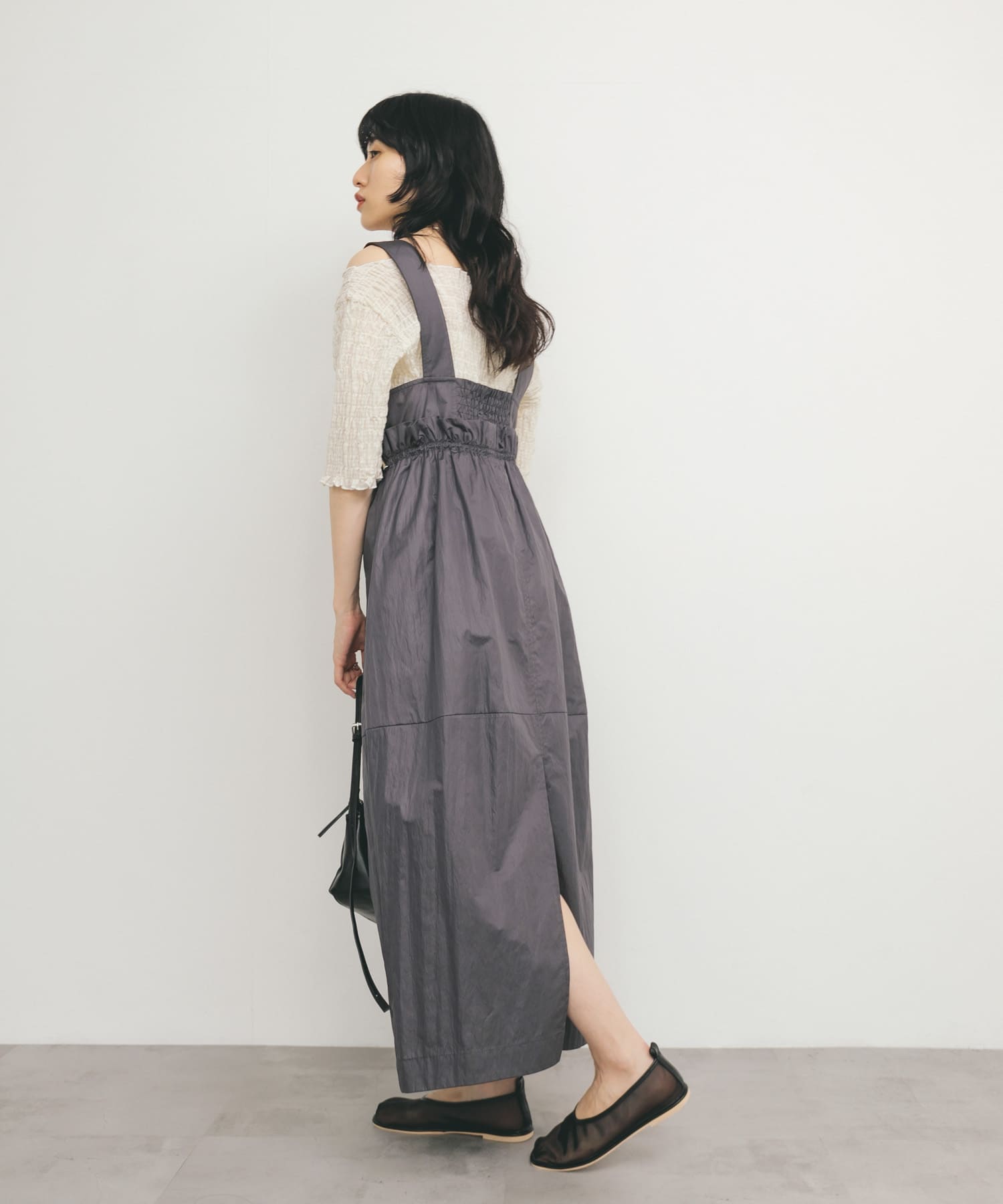 身長：160cm サイズ：one