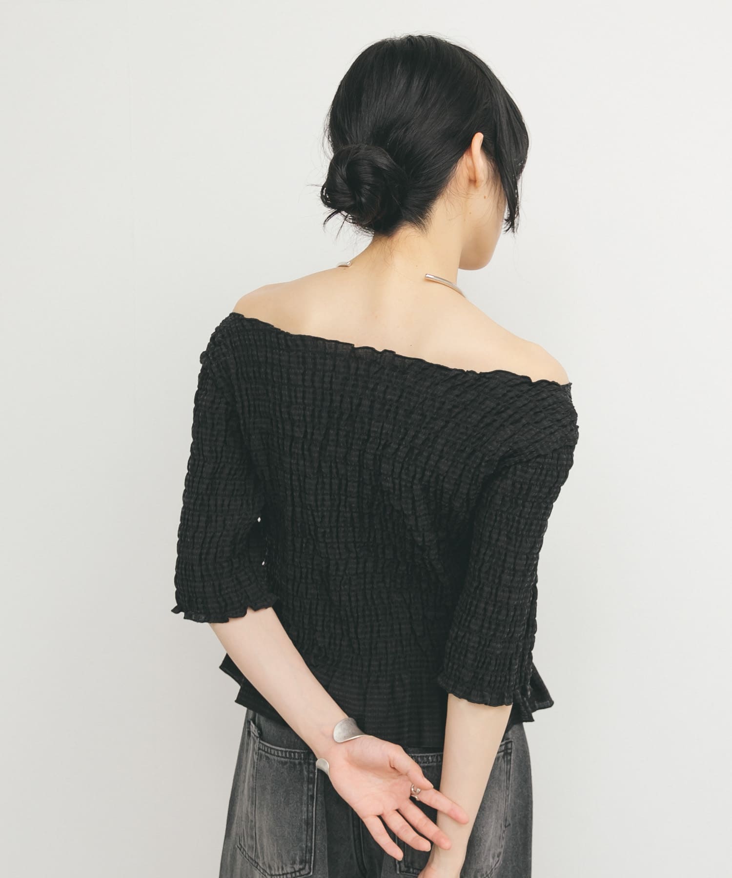 身長：160cm サイズ：one