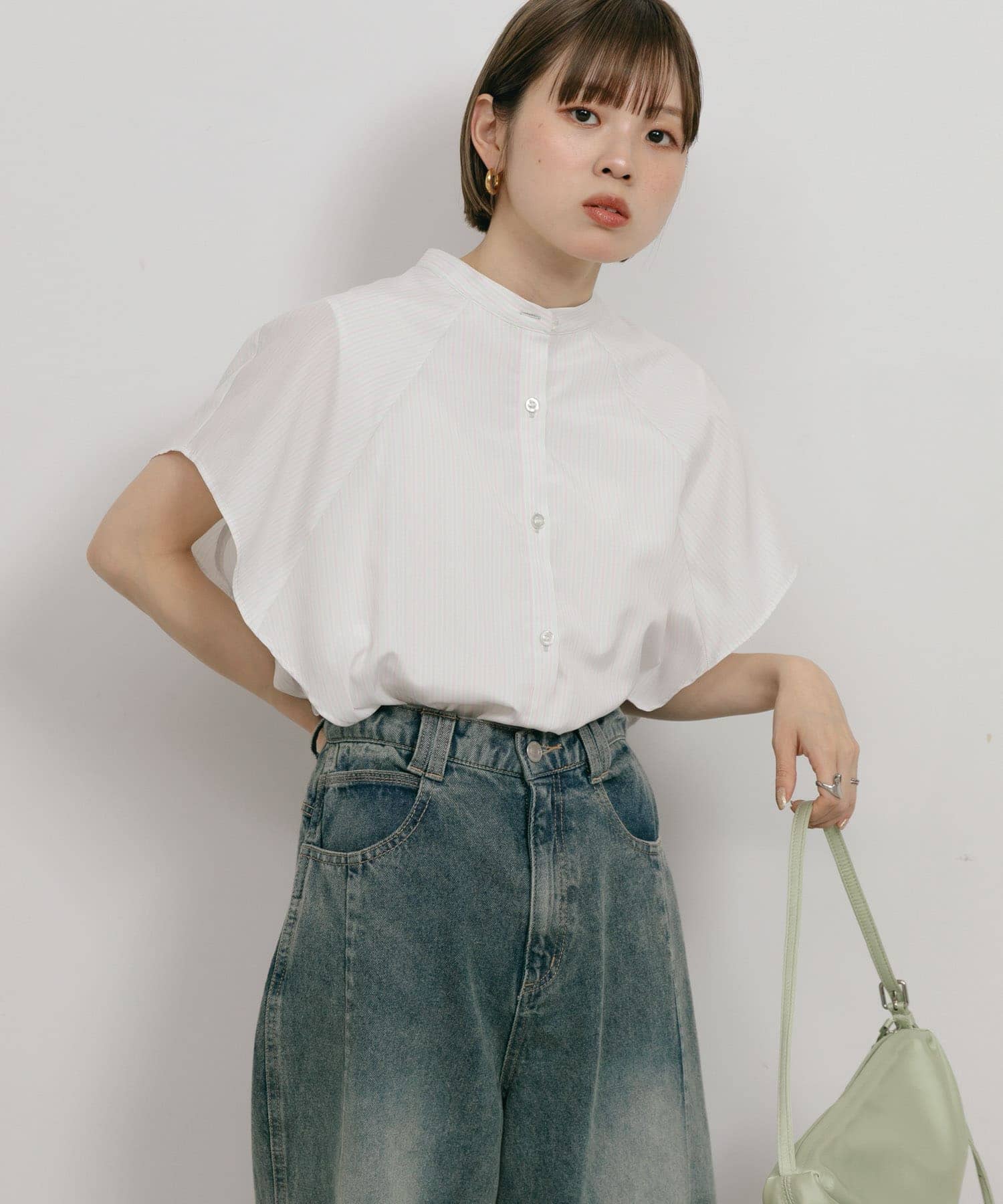 身長：153cm サイズ：one
