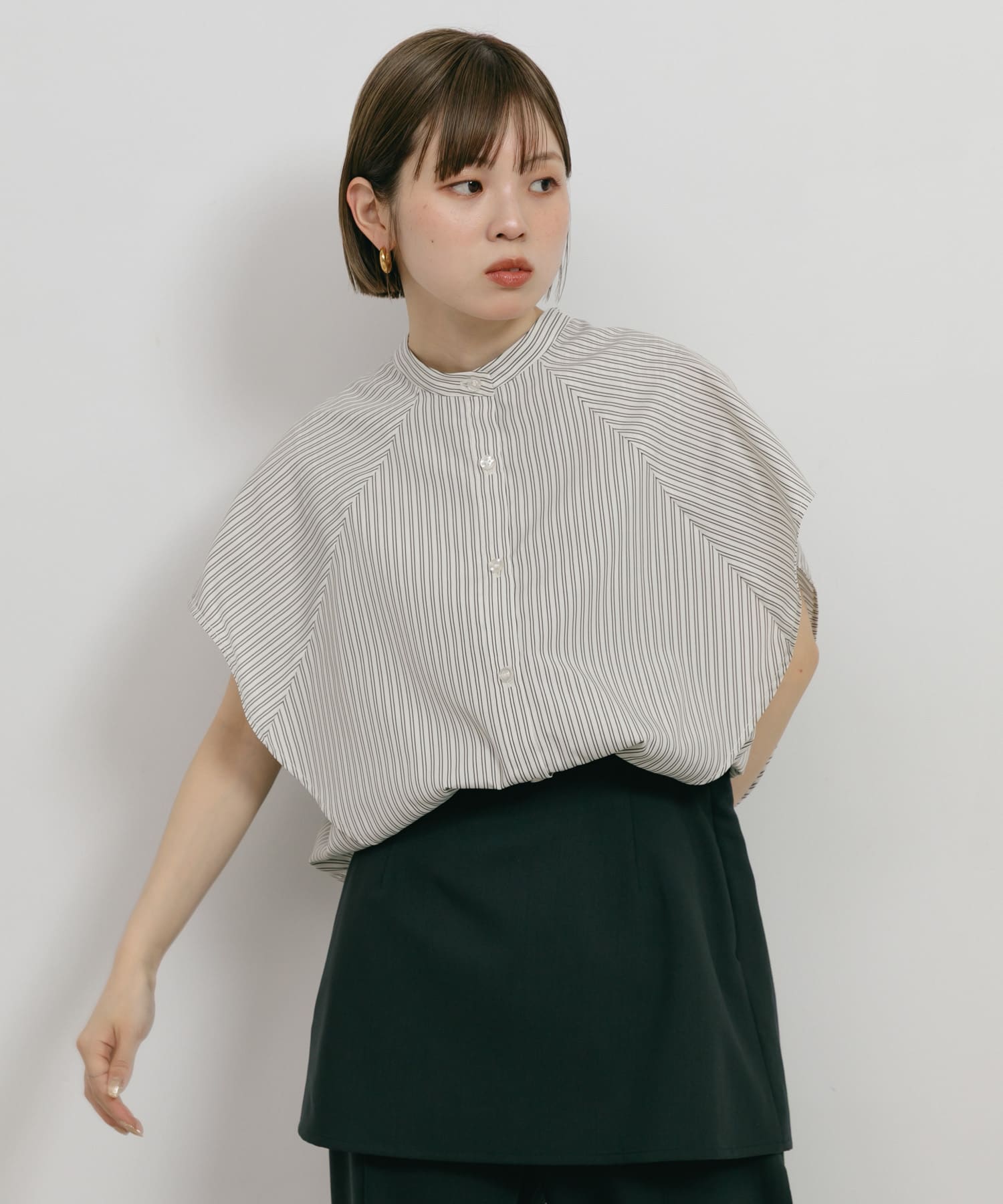 身長：153cm サイズ：one