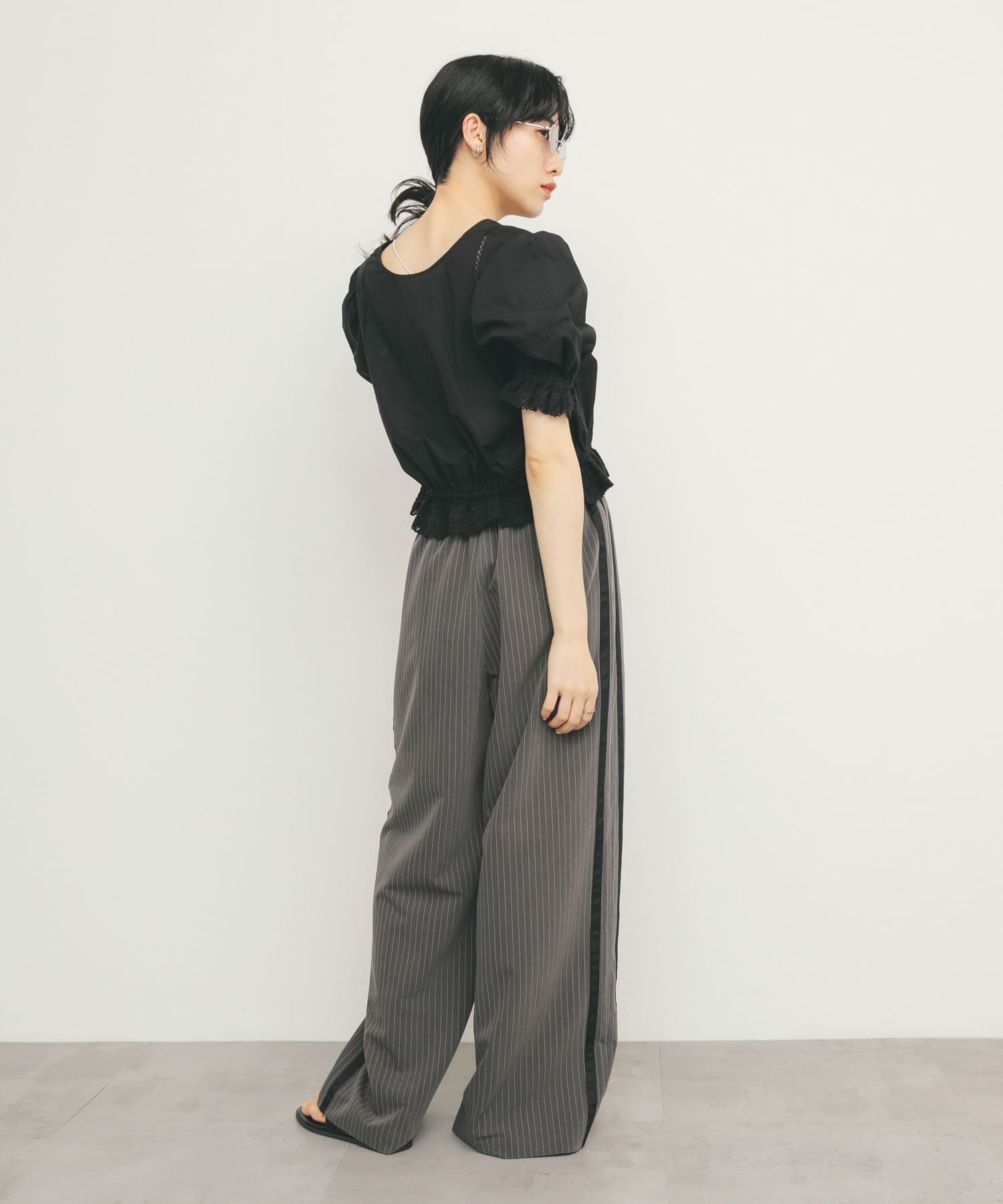 身長：160cm サイズ：one