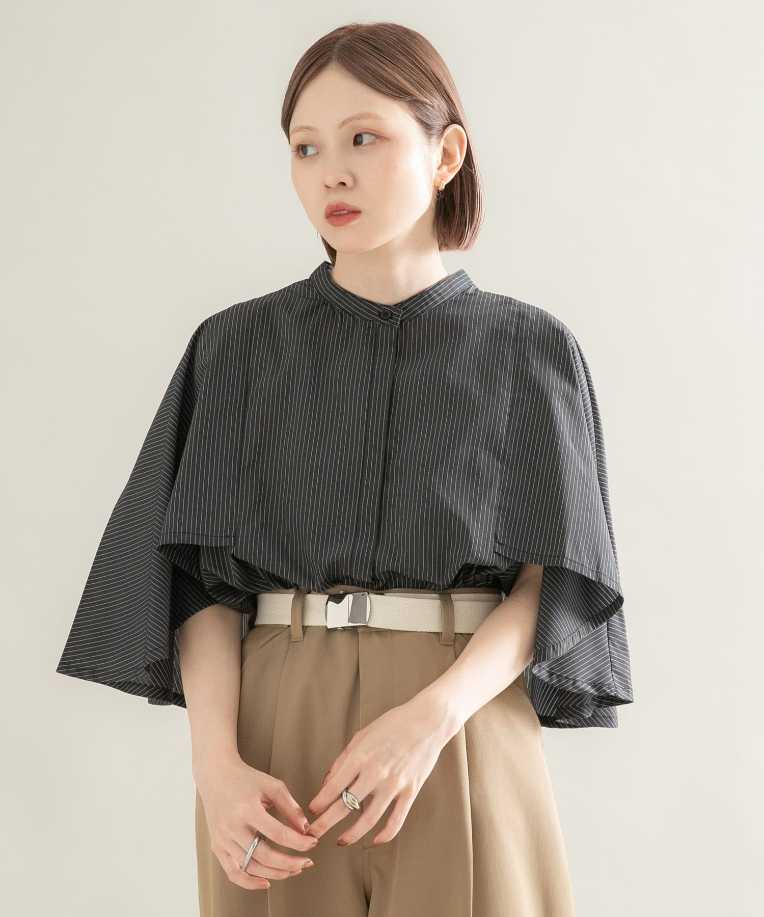 身長：153cm サイズ：one