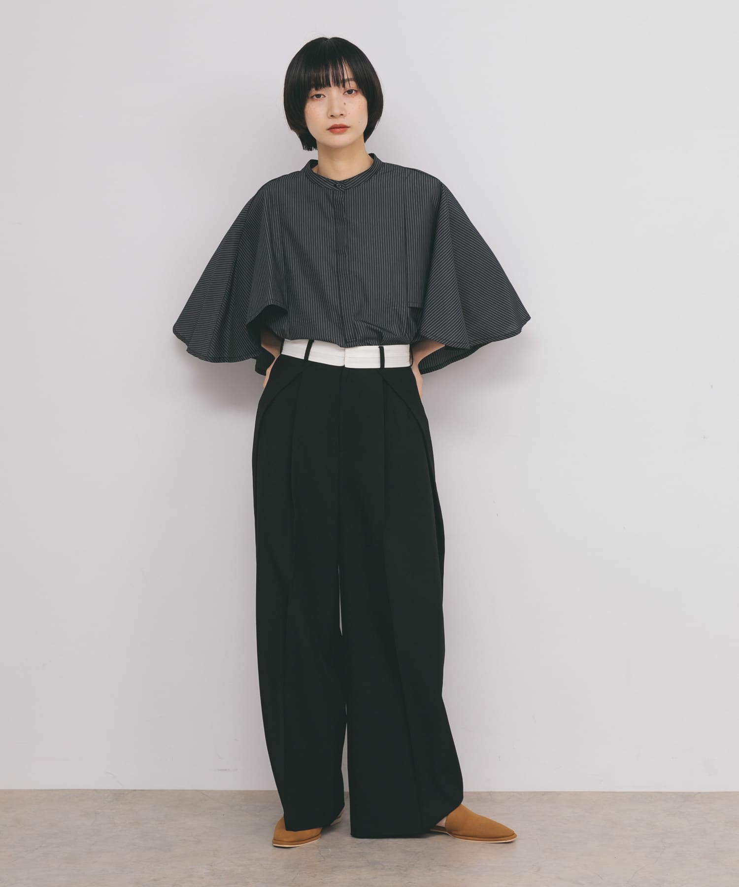 身長：159cm サイズ：one
