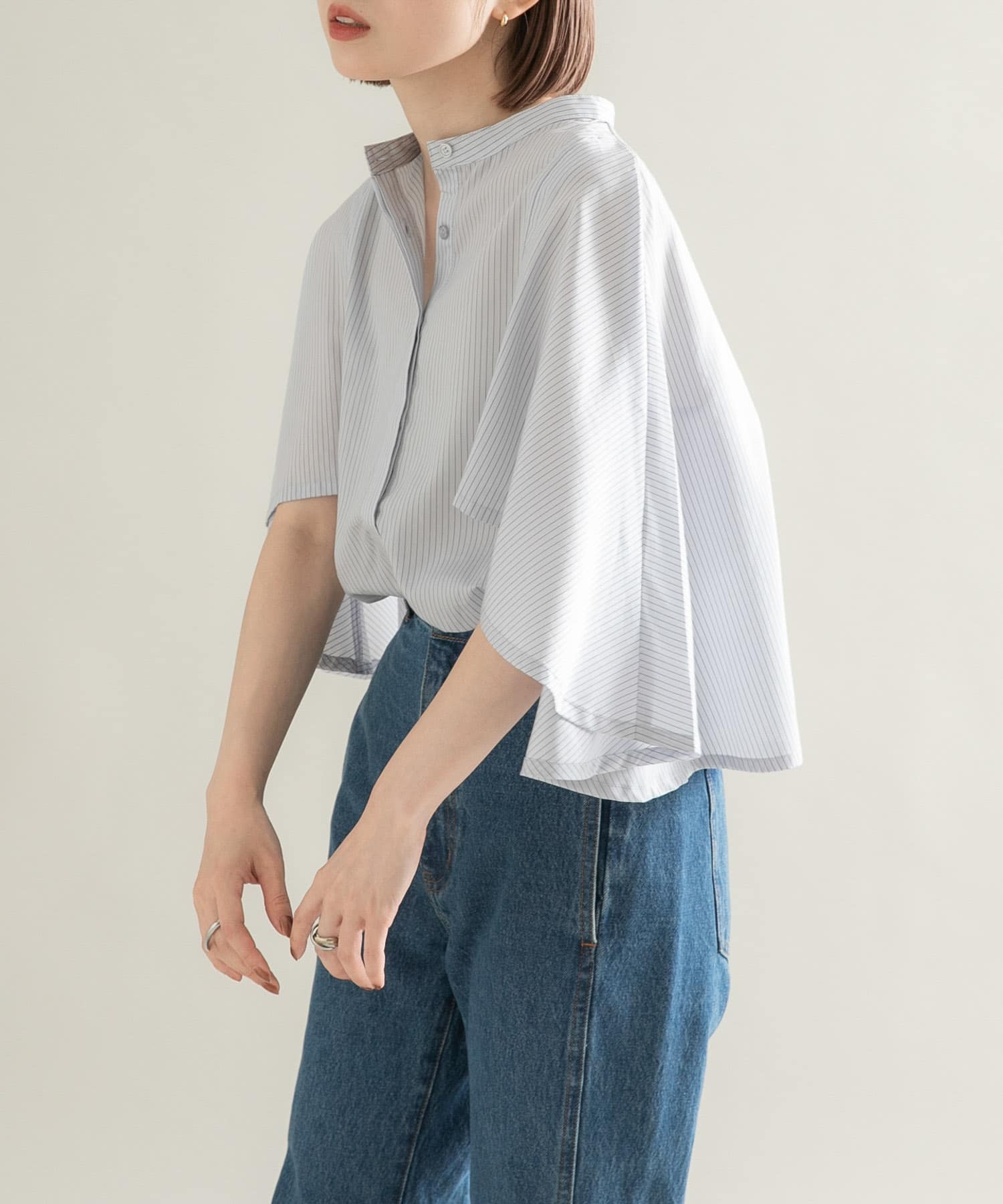 身長：153cm サイズ：one