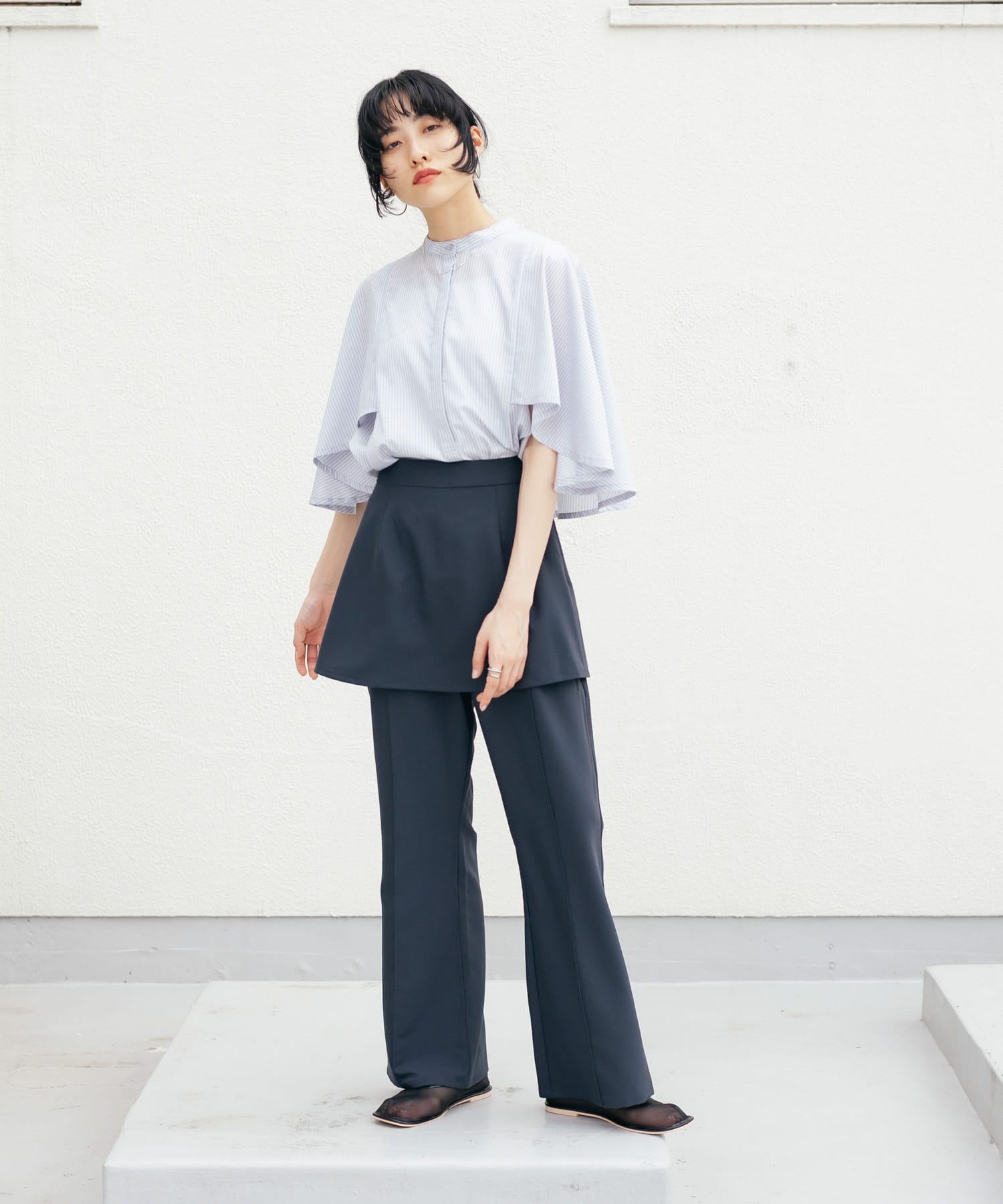 身長：160cm サイズ：one