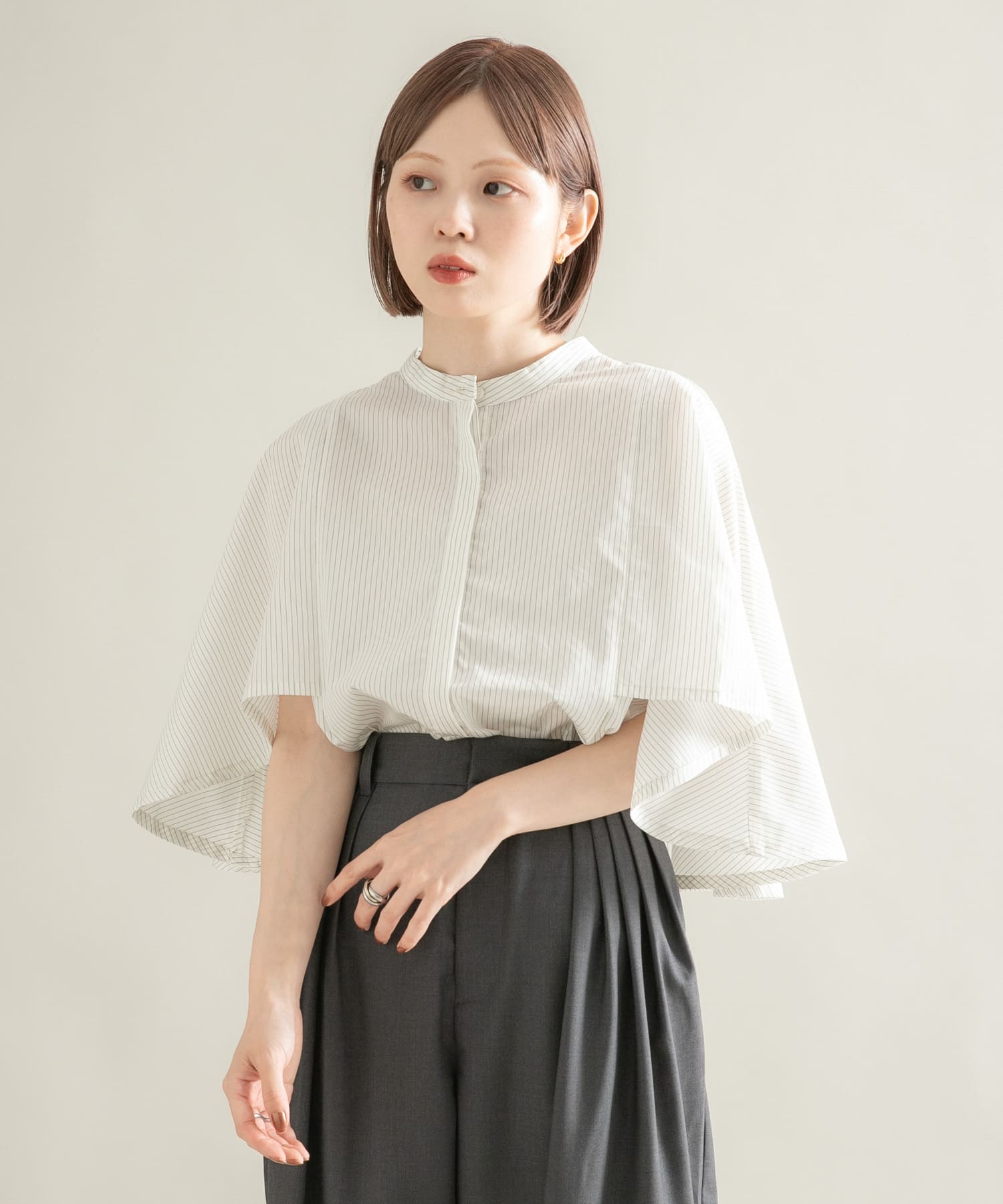 身長：153cm サイズ：one