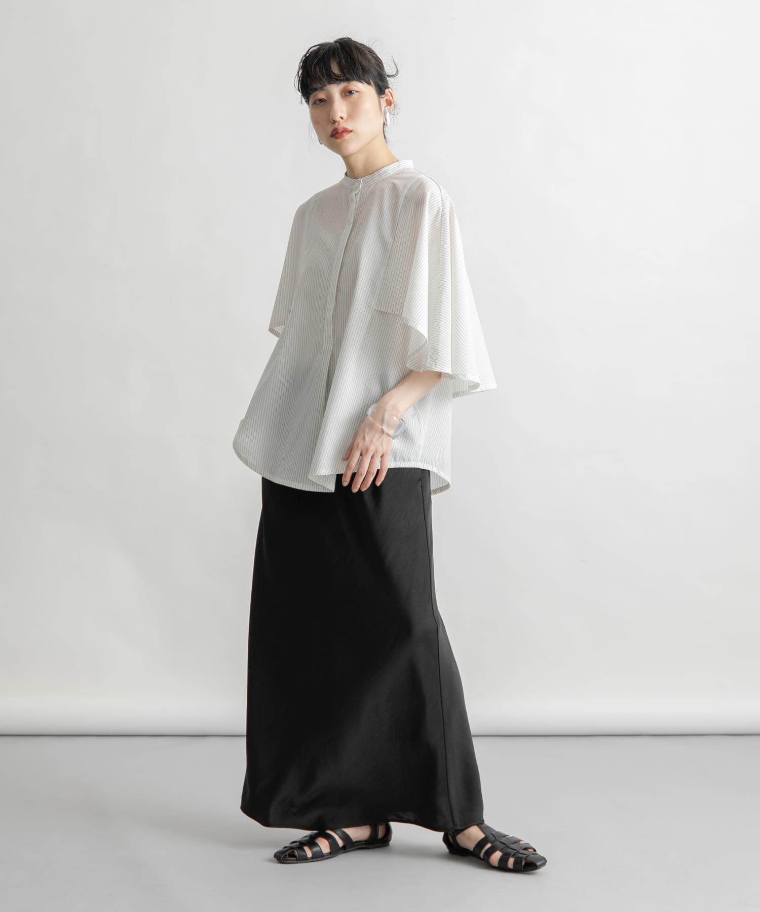 身長：160cm サイズ：one