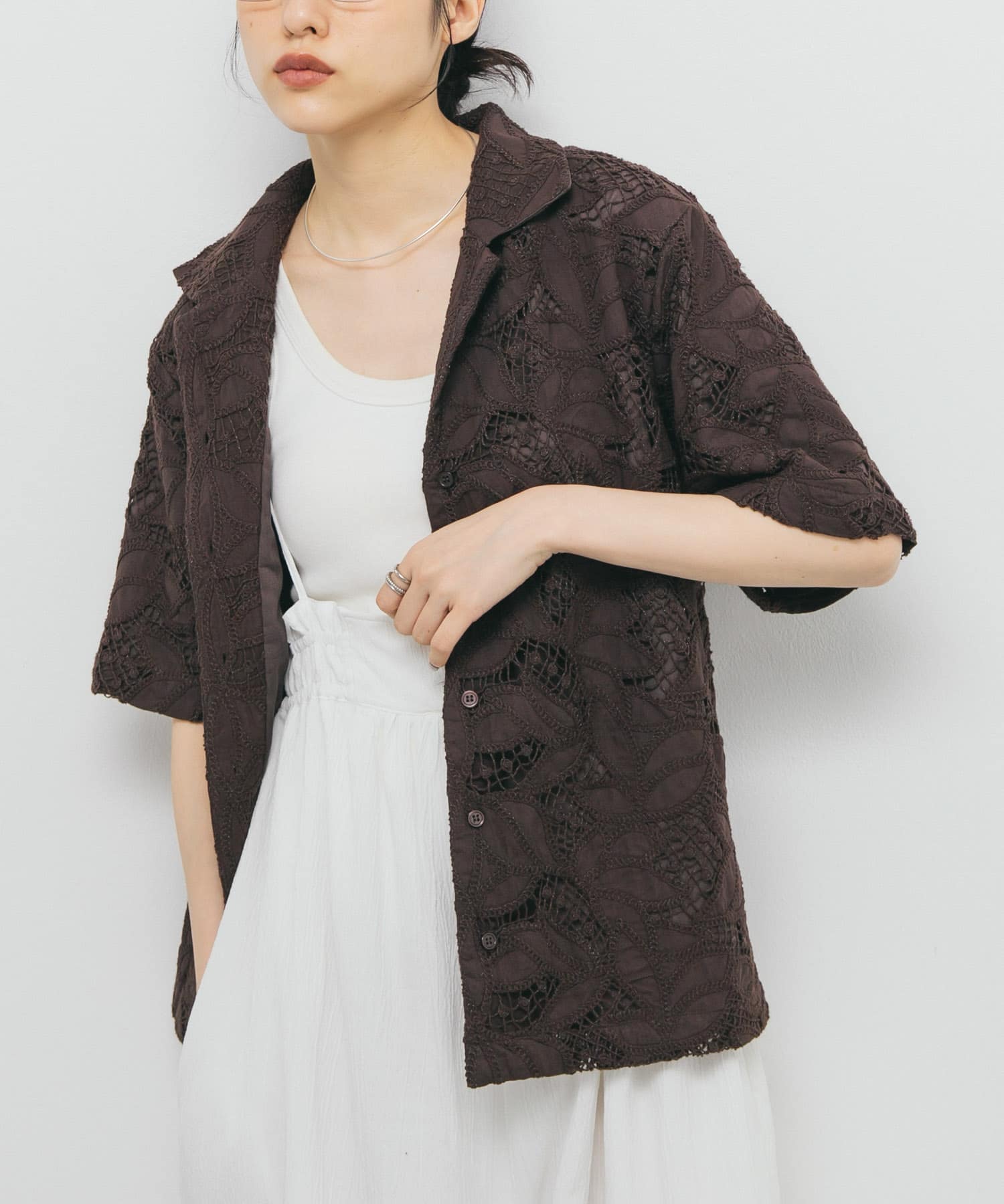 身長：160cm サイズ：one
