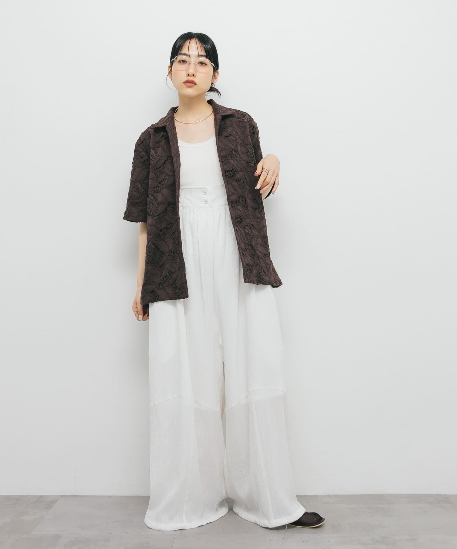 身長：160cm サイズ：one