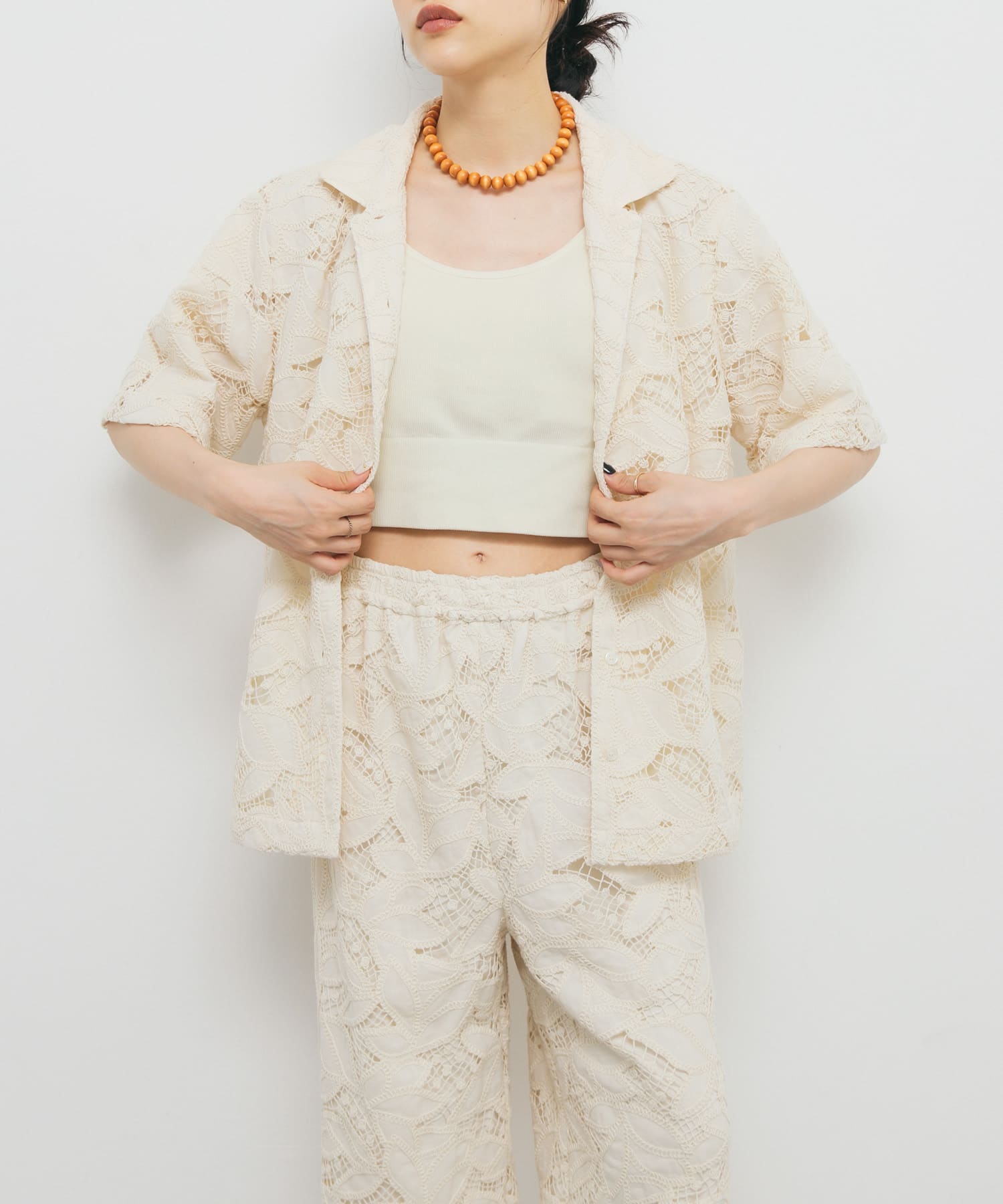 身長：160cm サイズ：one