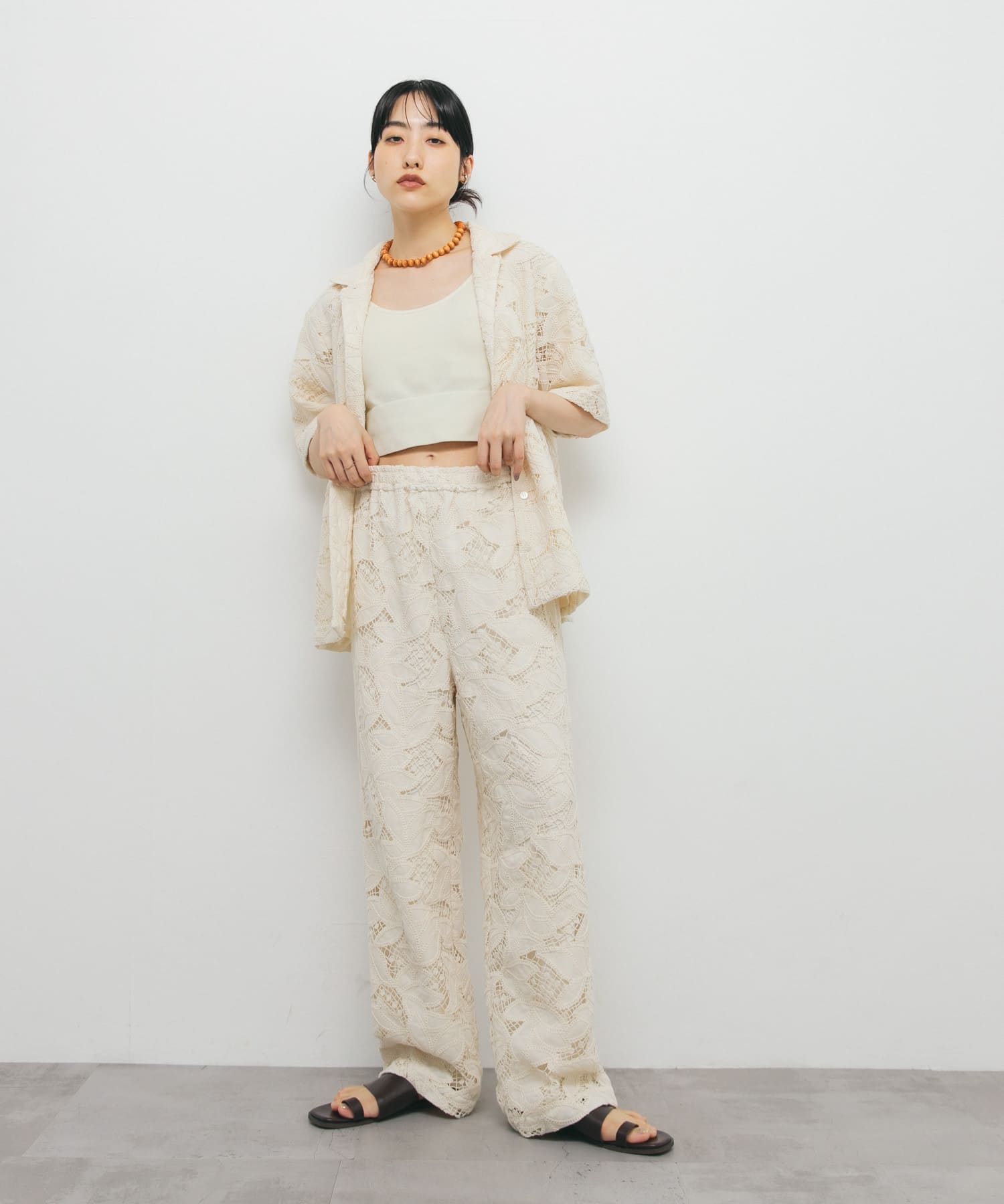 身長：160cm サイズ：one