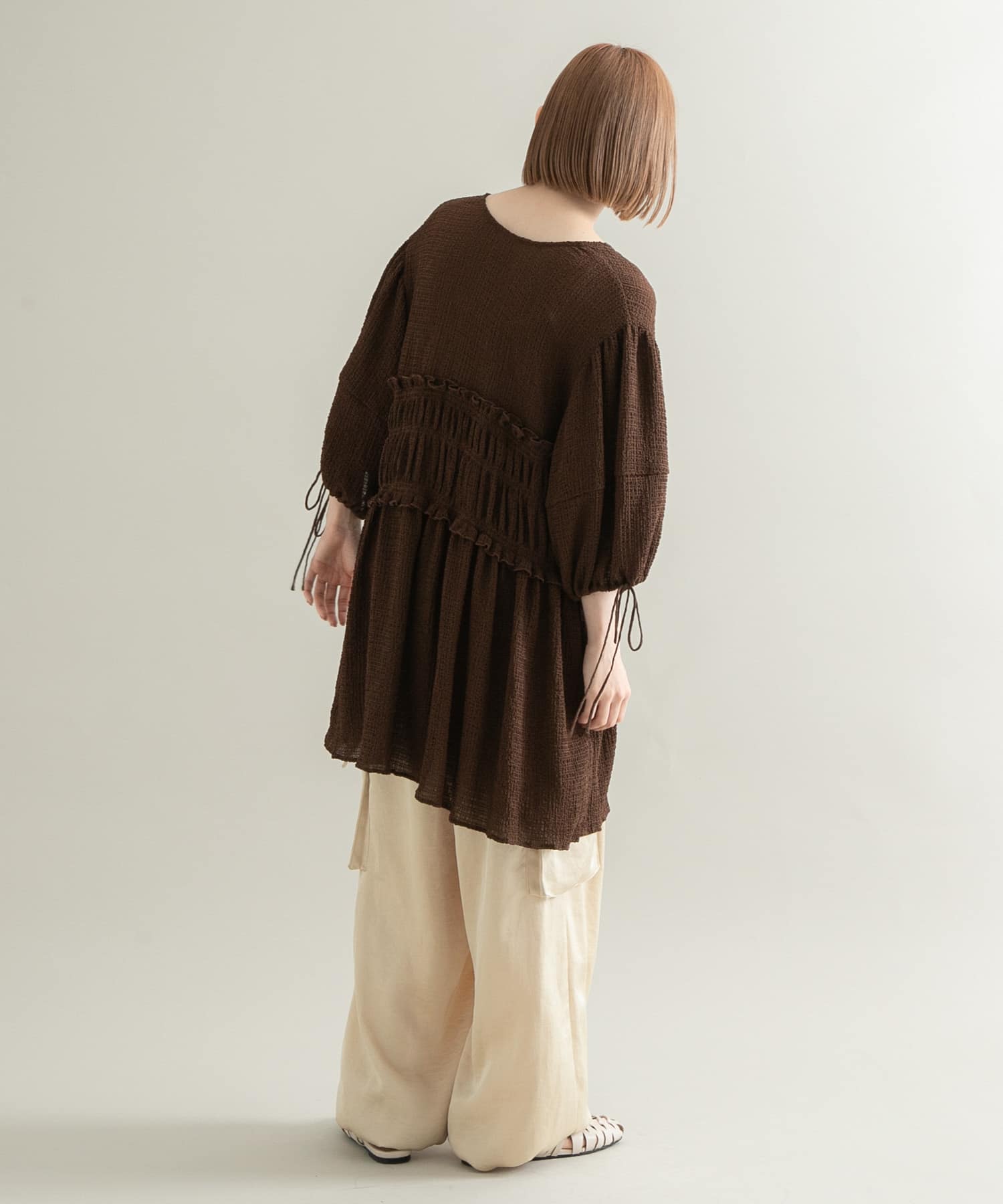 身長：153cm サイズ：one