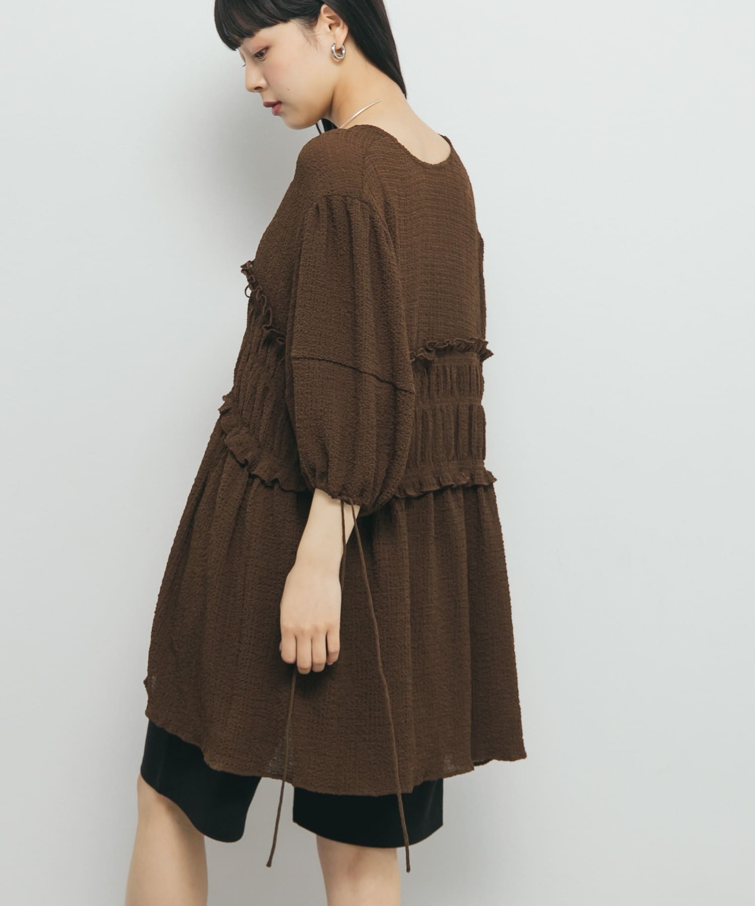 身長：153cm サイズ：one