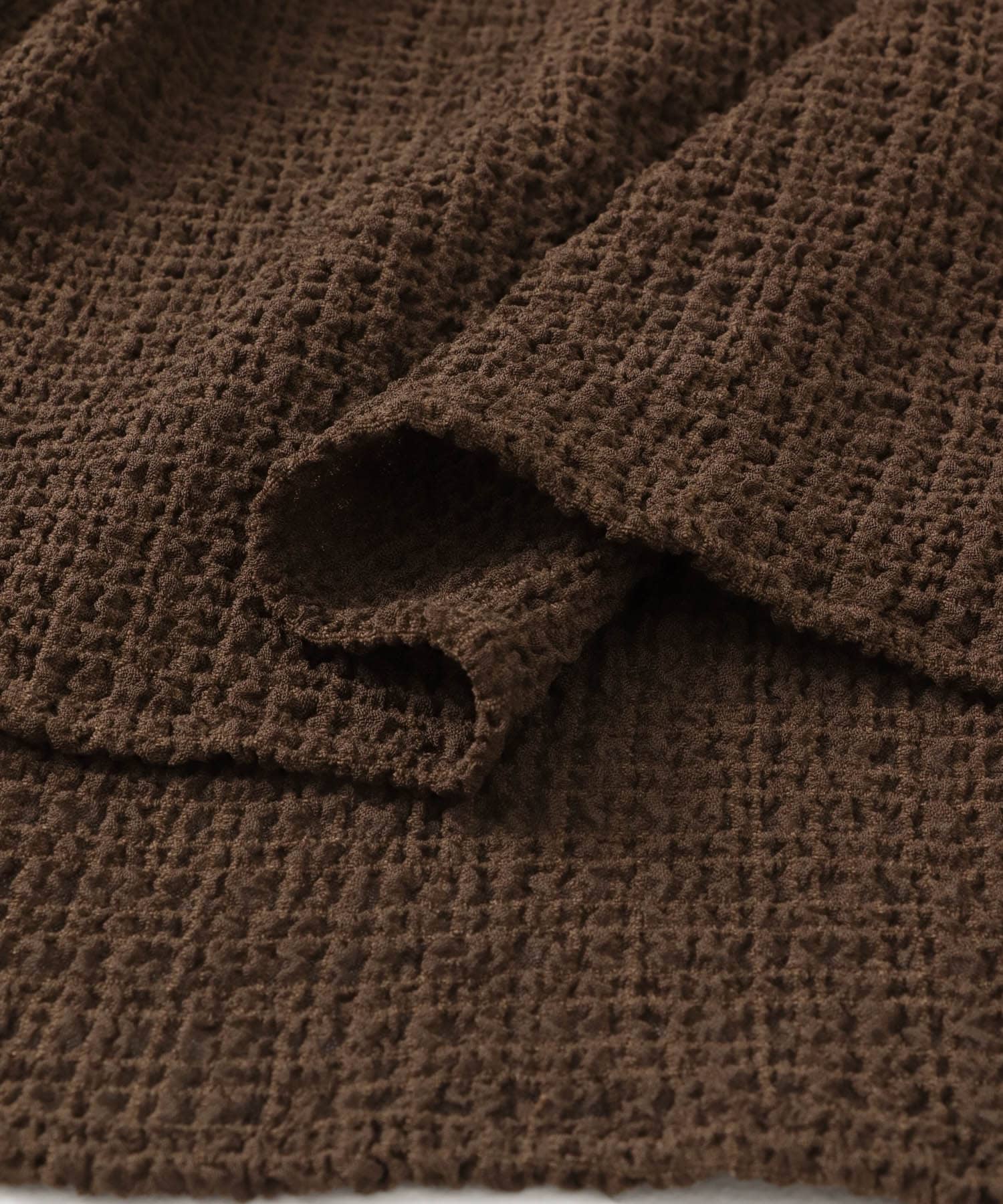 フロントリボンチュニック BROWN one