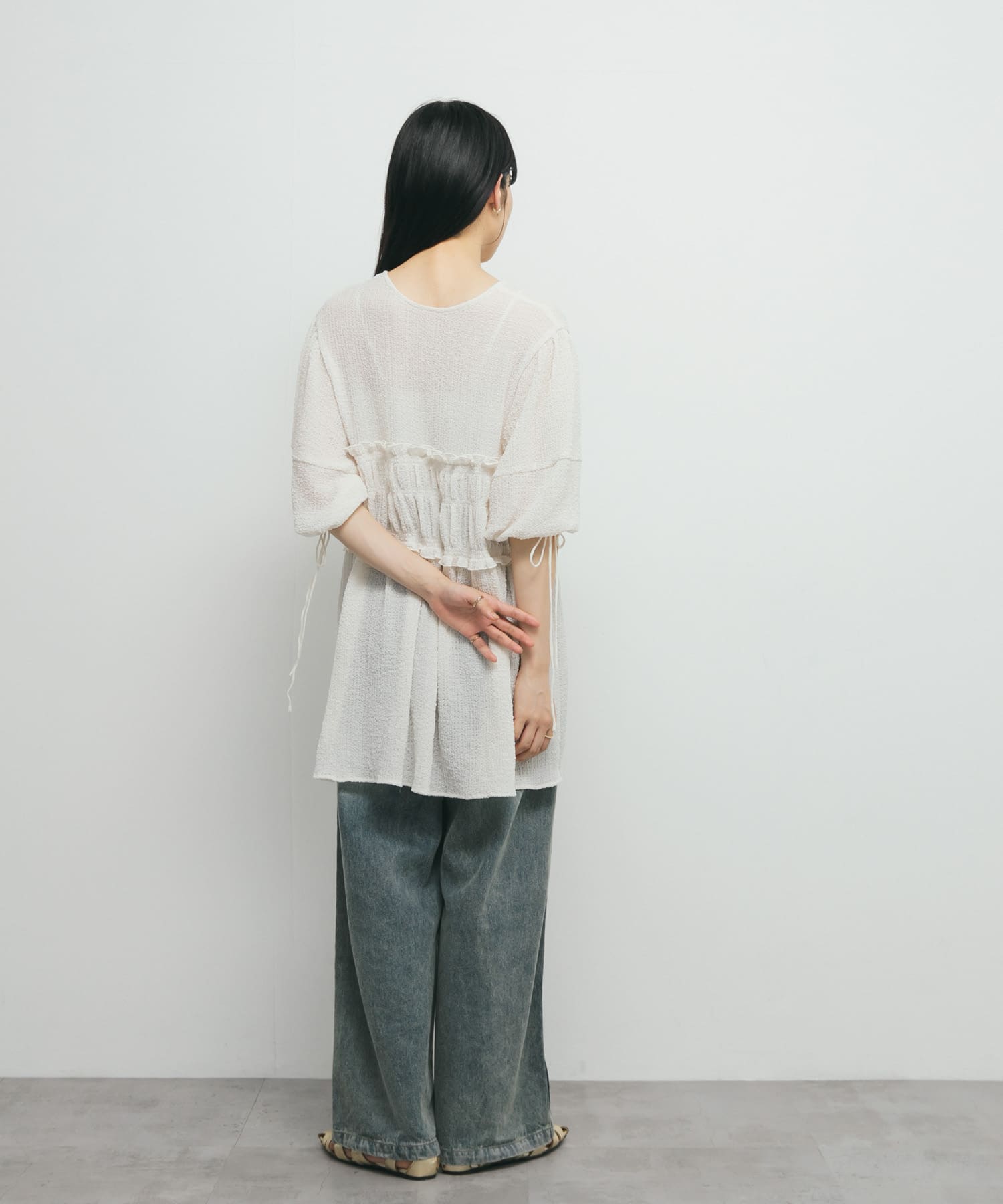 身長：160cm サイズ：one